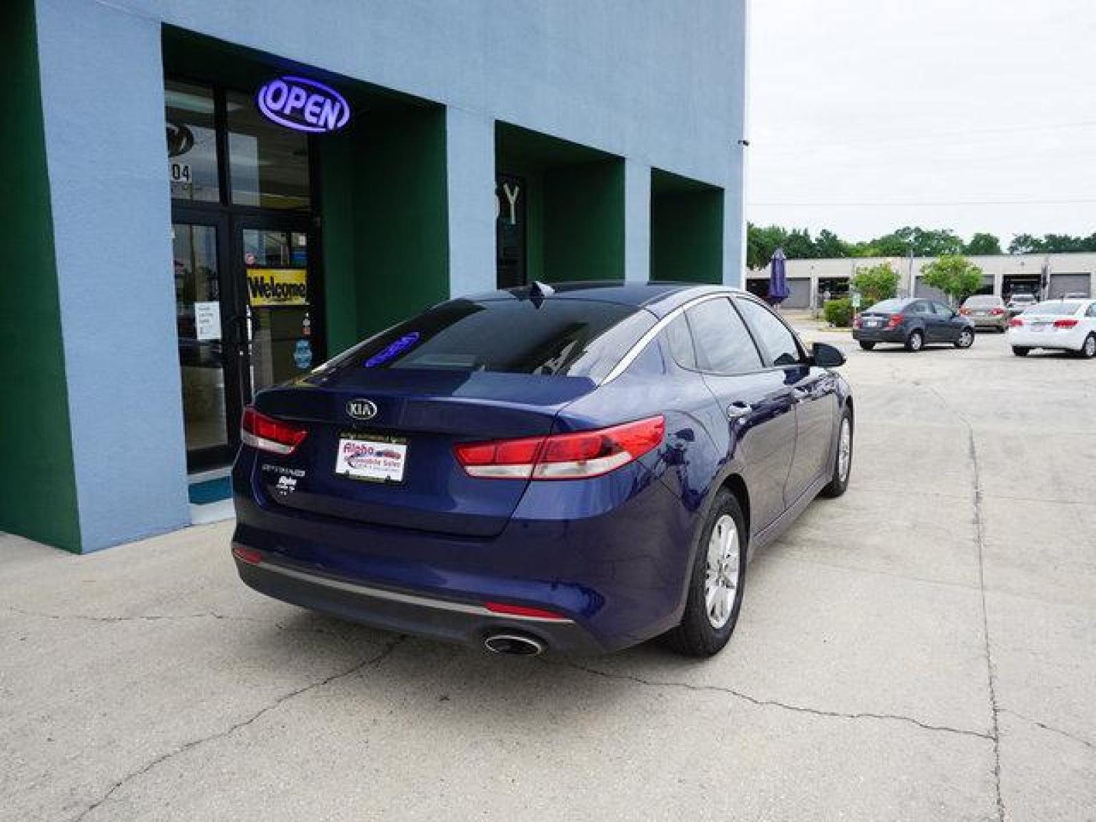 2017 Blue Kia Optima (5XXGT4L33HG) with an 2.4L 4Cyl engine, Automatic transmission, located at 6904 Johnston St., Lafayette, LA, 70503, (337) 988-1960, 30.143589, -92.100601 - Prices are subject to change as improvements done by the service dept. Prices are for Cash sales only, Plus TTL. This Vehicle is Serviced well and Warranties Available too. Easy Financing. Drives Great and everything works. Price subject to change as improvements done by the service dept. Easy CR - Photo #12