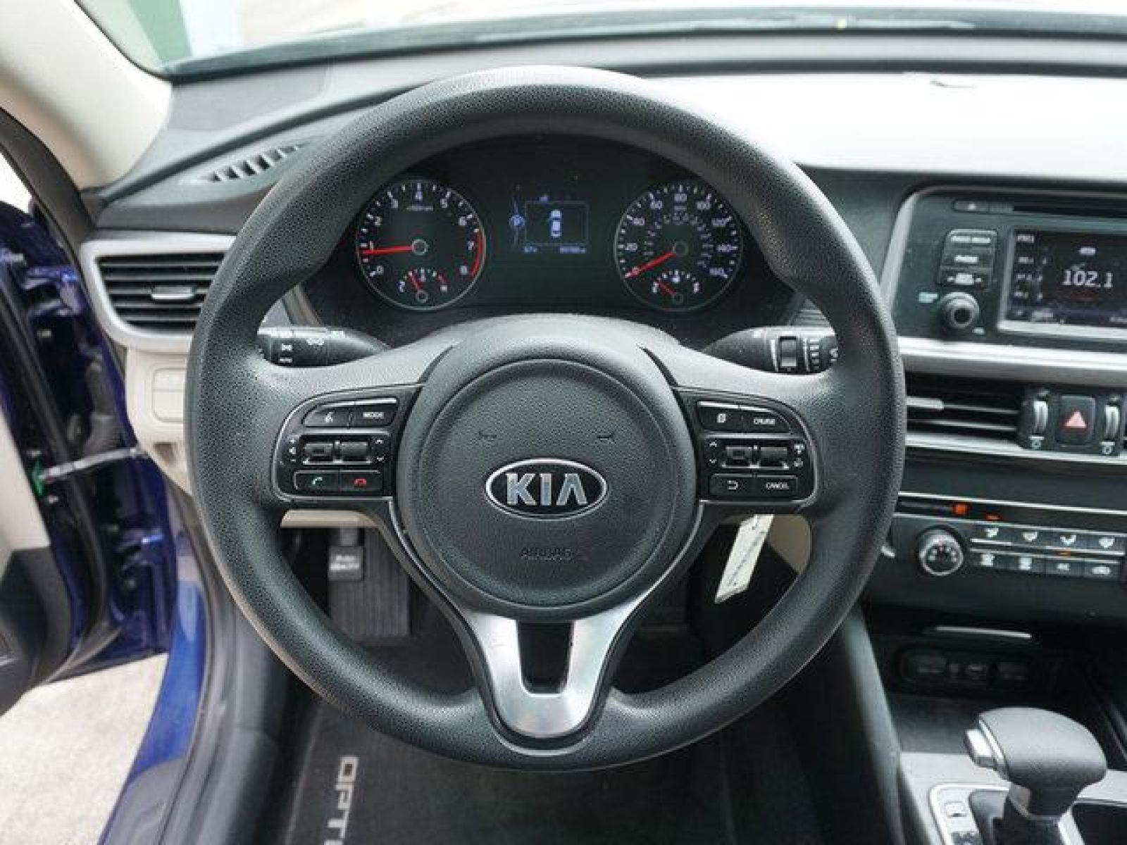 2017 Blue Kia Optima (5XXGT4L33HG) with an 2.4L 4Cyl engine, Automatic transmission, located at 6904 Johnston St., Lafayette, LA, 70503, (337) 988-1960, 30.143589, -92.100601 - Prices are subject to change as improvements done by the service dept. Prices are for Cash sales only, Plus TTL. This Vehicle is Serviced well and Warranties Available too. Easy Financing. Drives Great and everything works. Price subject to change as improvements done by the service dept. Easy CR - Photo #27
