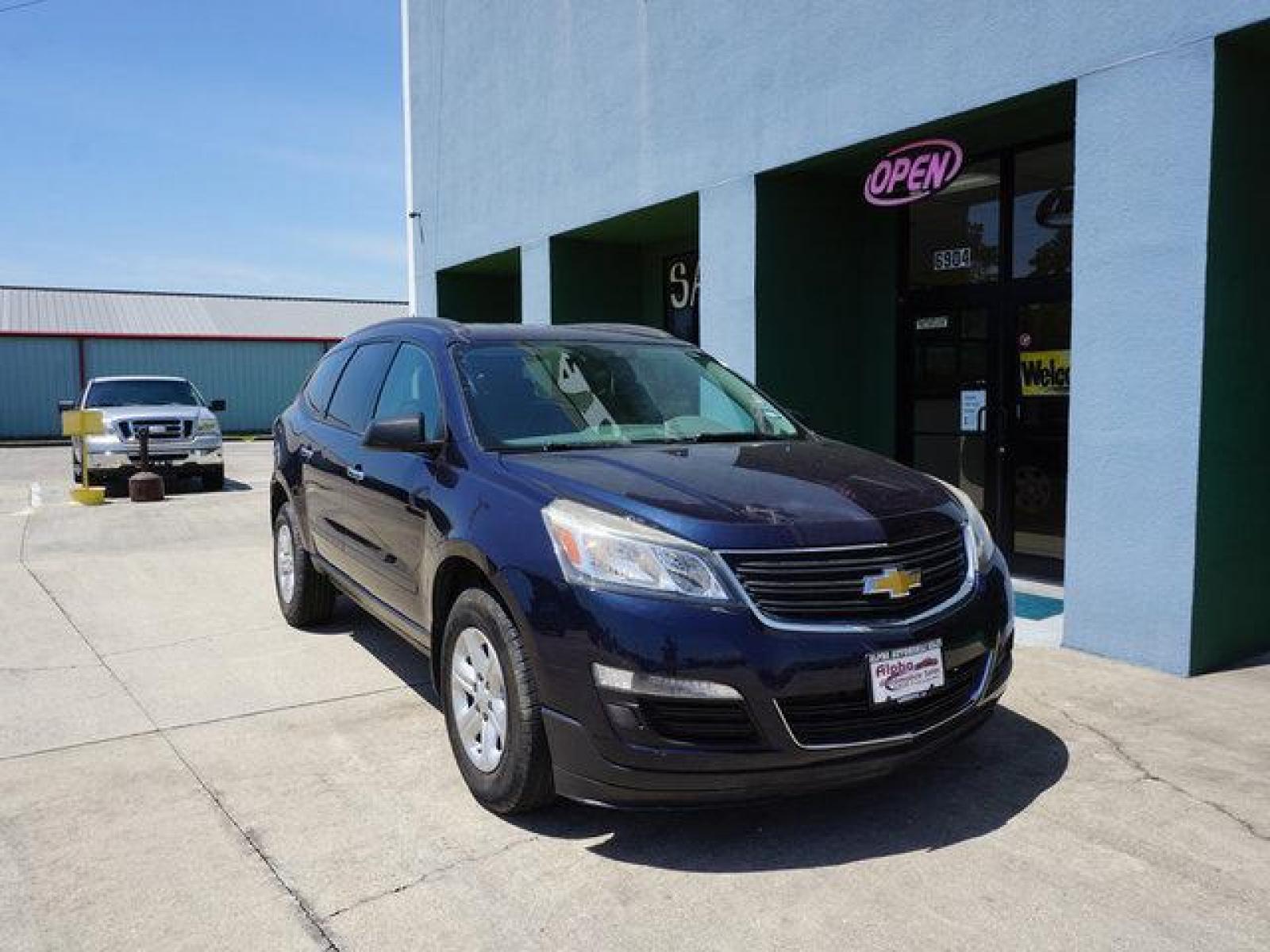 2016 Blue Chevrolet Traverse (1GNKRFED5GJ) with an 3.6L V6 engine, Automatic transmission, located at 6904 Johnston St., Lafayette, LA, 70503, (337) 988-1960, 30.143589, -92.100601 - Prices are subject to change as improvements done by the service dept. Prices are for Cash sales only, Plus TTL. This Vehicle is Serviced well and Warranties Available too. Easy Financing. Drives Great and everything works. Price subject to change as improvements done by the service dept. Easy CR - Photo #2