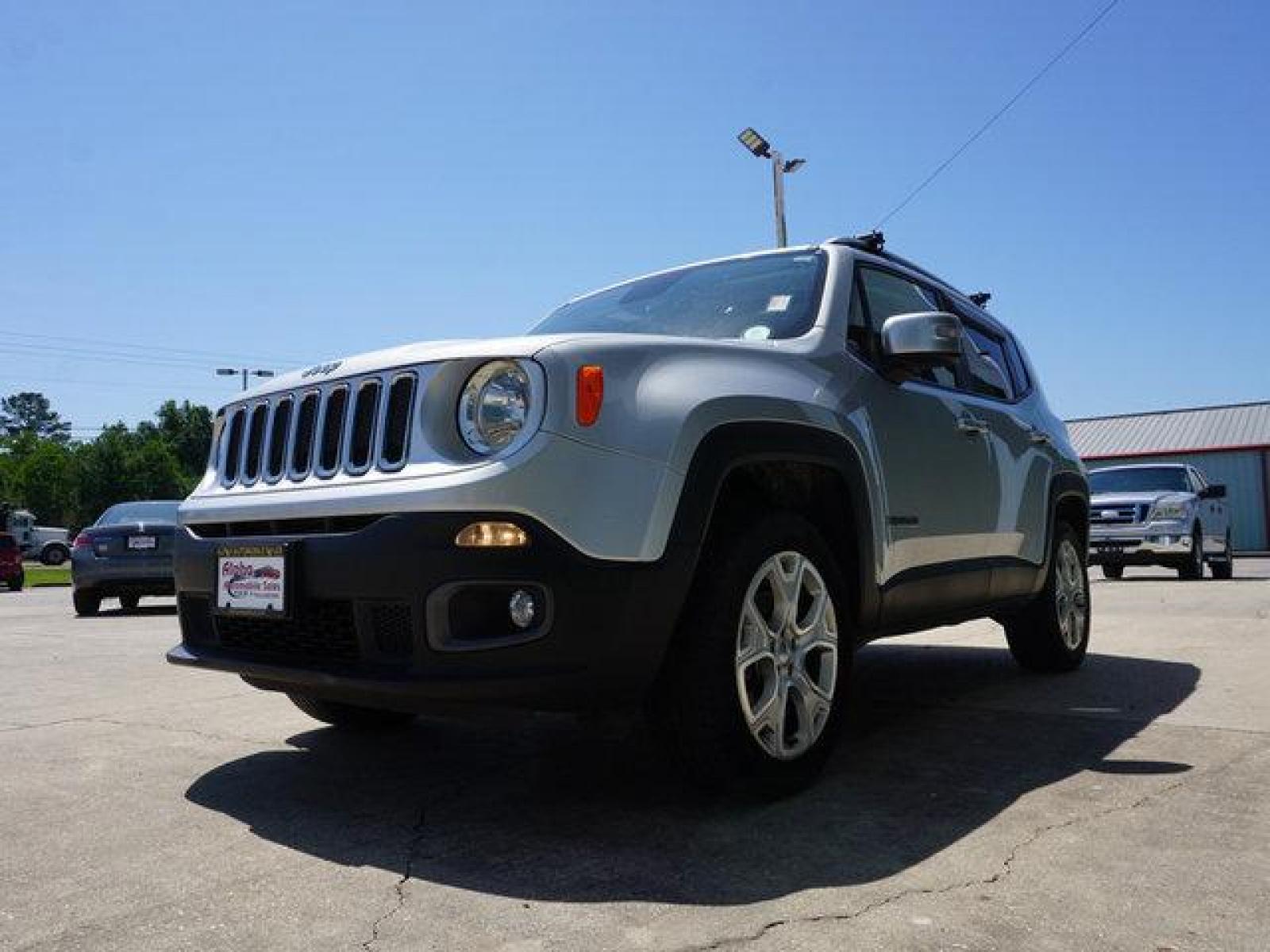 2016 Silver Jeep Renegade (ZACCJBDT8GP) with an 2.4L 4Cyl engine, 9 Spd Automatic transmission, located at 6904 Johnston St., Lafayette, LA, 70503, (337) 988-1960, 30.143589, -92.100601 - Low miles, like new. Well kept Prices are subject to change as improvements done by the service dept. Prices are for Cash sales only, Plus TTL. This Vehicle is Serviced well and Warranties Available too. Easy Financing. Drives Great and everything works. Price subject to change as improvements d - Photo #5