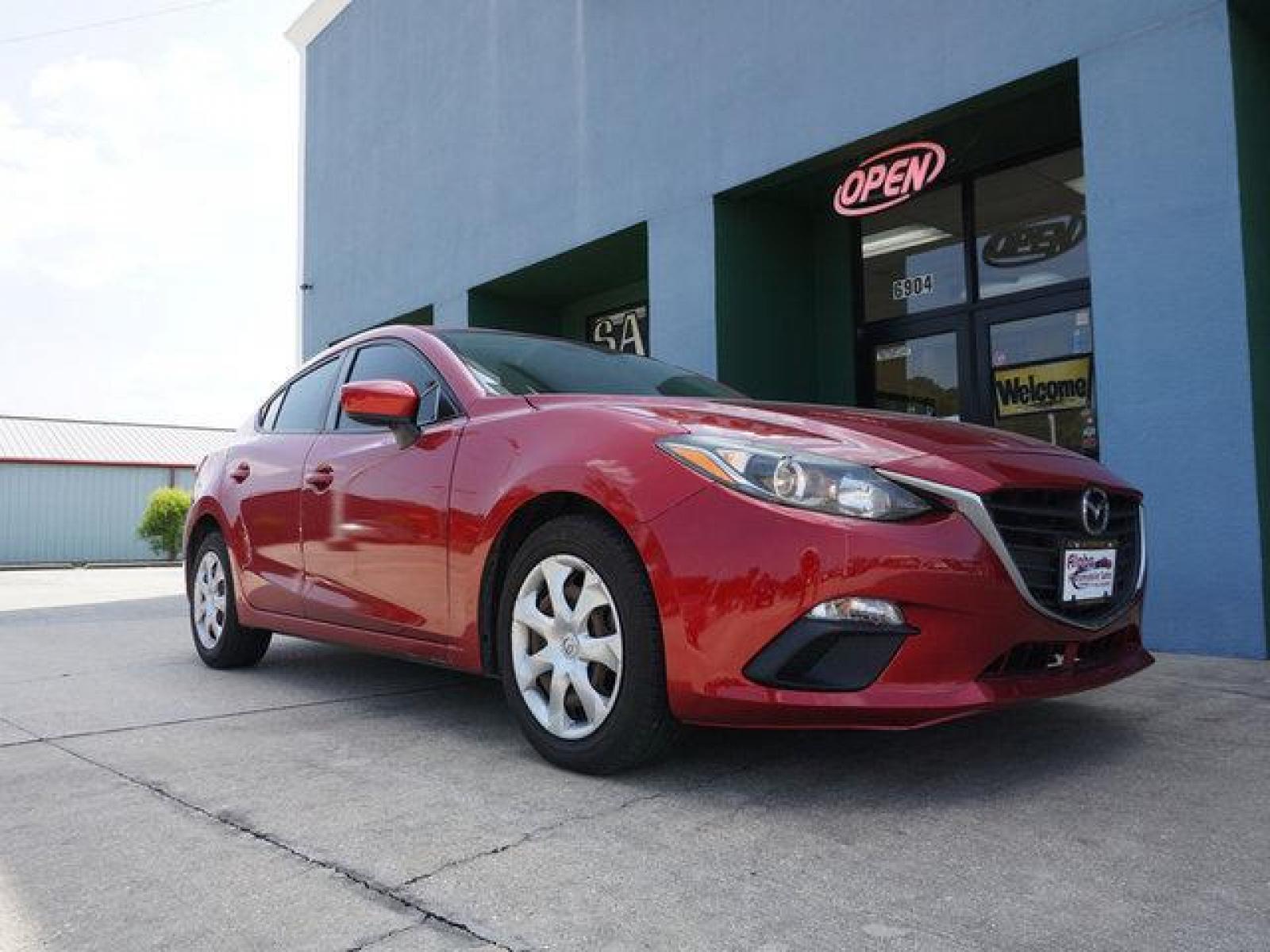 2016 Red Mazda Mazda3 (3MZBM1T77GM) with an 2.0L 4Cyl engine, Automatic transmission, located at 6904 Johnston St., Lafayette, LA, 70503, (337) 988-1960, 30.143589, -92.100601 - Prices are subject to change as improvements done by the service dept. Prices are for Cash sales only, Plus TTL. This Vehicle is Serviced well and Warranties Available too. Easy Financing. Drives Great and everything works. Price subject to change as improvements done by the service dept. Easy CR - Photo #1