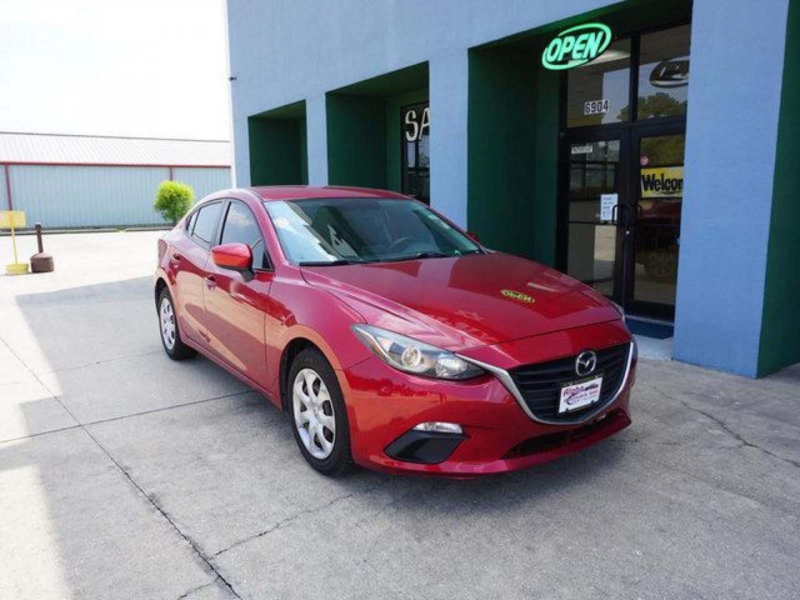 2016 Red Mazda Mazda3 (3MZBM1T77GM) with an 2.0L 4Cyl engine, Automatic transmission, located at 6904 Johnston St., Lafayette, LA, 70503, (337) 988-1960, 30.143589, -92.100601 - Prices are subject to change as improvements done by the service dept. Prices are for Cash sales only, Plus TTL. This Vehicle is Serviced well and Warranties Available too. Easy Financing. Drives Great and everything works. Price subject to change as improvements done by the service dept. Easy CR - Photo #2