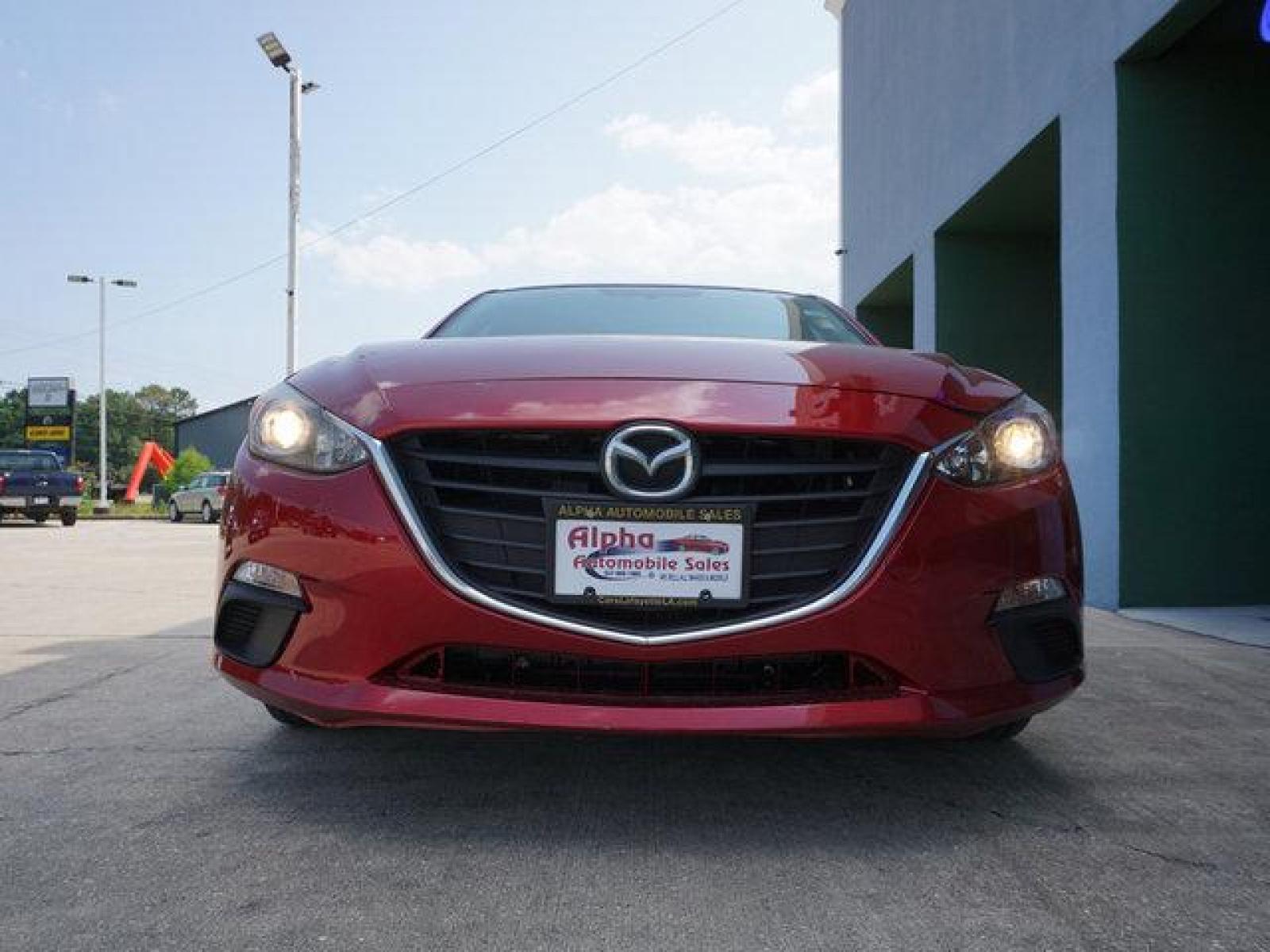 2016 Red Mazda Mazda3 (3MZBM1T77GM) with an 2.0L 4Cyl engine, Automatic transmission, located at 6904 Johnston St., Lafayette, LA, 70503, (337) 988-1960, 30.143589, -92.100601 - Prices are subject to change as improvements done by the service dept. Prices are for Cash sales only, Plus TTL. This Vehicle is Serviced well and Warranties Available too. Easy Financing. Drives Great and everything works. Price subject to change as improvements done by the service dept. Easy CR - Photo #3