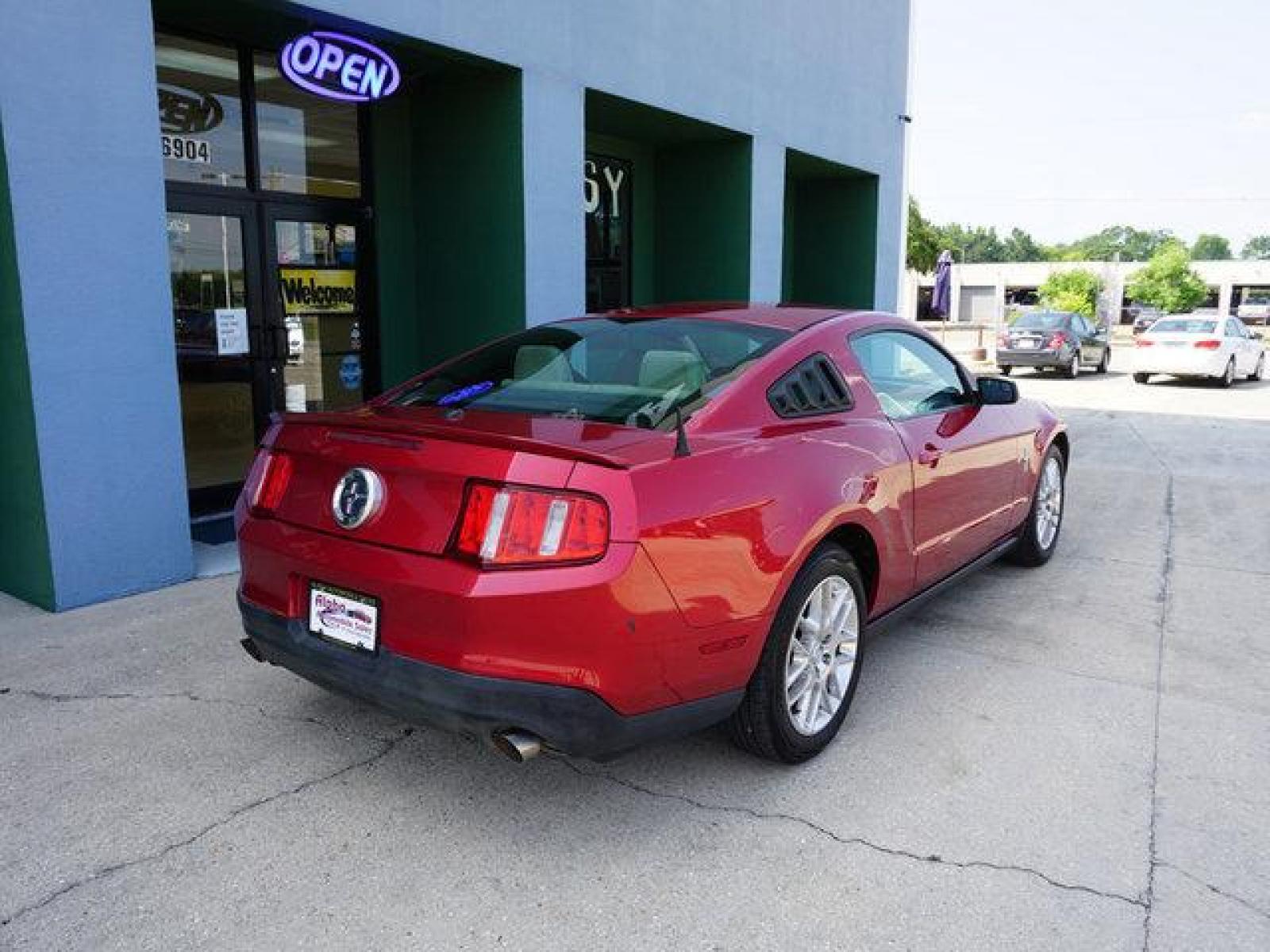 2012 Red Ford Mustang (1ZVBP8AM0C5) with an 3.7L 6 Cyl engine, 6 Spd Manual transmission, located at 6904 Johnston St., Lafayette, LA, 70503, (337) 988-1960, 30.143589, -92.100601 - Prices are subject to change as improvements done by the service dept. Prices are for Cash sales only, Plus TTL. This Vehicle is Serviced well and Warranties Available too. Easy Financing. Drives Great and everything works. Price subject to change as improvements done by the service dept. Easy CR - Photo #12