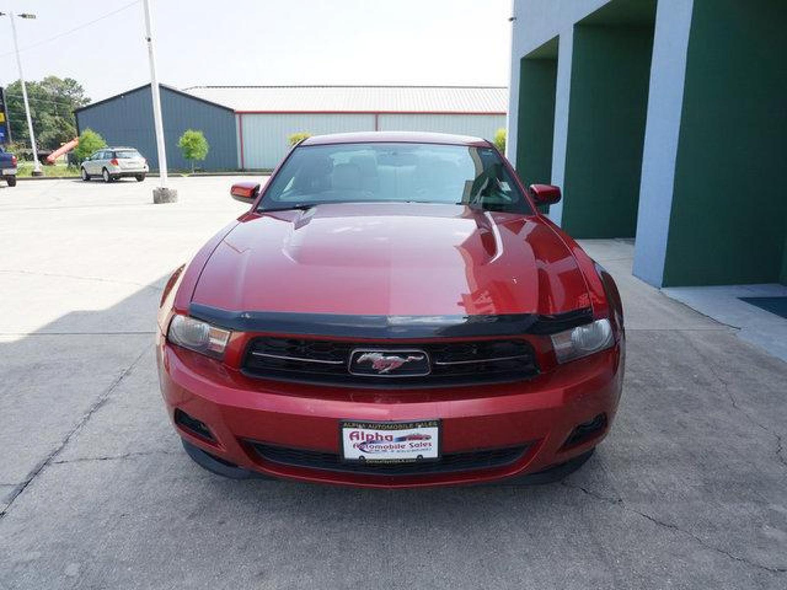 2012 Red Ford Mustang (1ZVBP8AM0C5) with an 3.7L 6 Cyl engine, 6 Spd Manual transmission, located at 6904 Johnston St., Lafayette, LA, 70503, (337) 988-1960, 30.143589, -92.100601 - Prices are subject to change as improvements done by the service dept. Prices are for Cash sales only, Plus TTL. This Vehicle is Serviced well and Warranties Available too. Easy Financing. Drives Great and everything works. Price subject to change as improvements done by the service dept. Easy CR - Photo #4