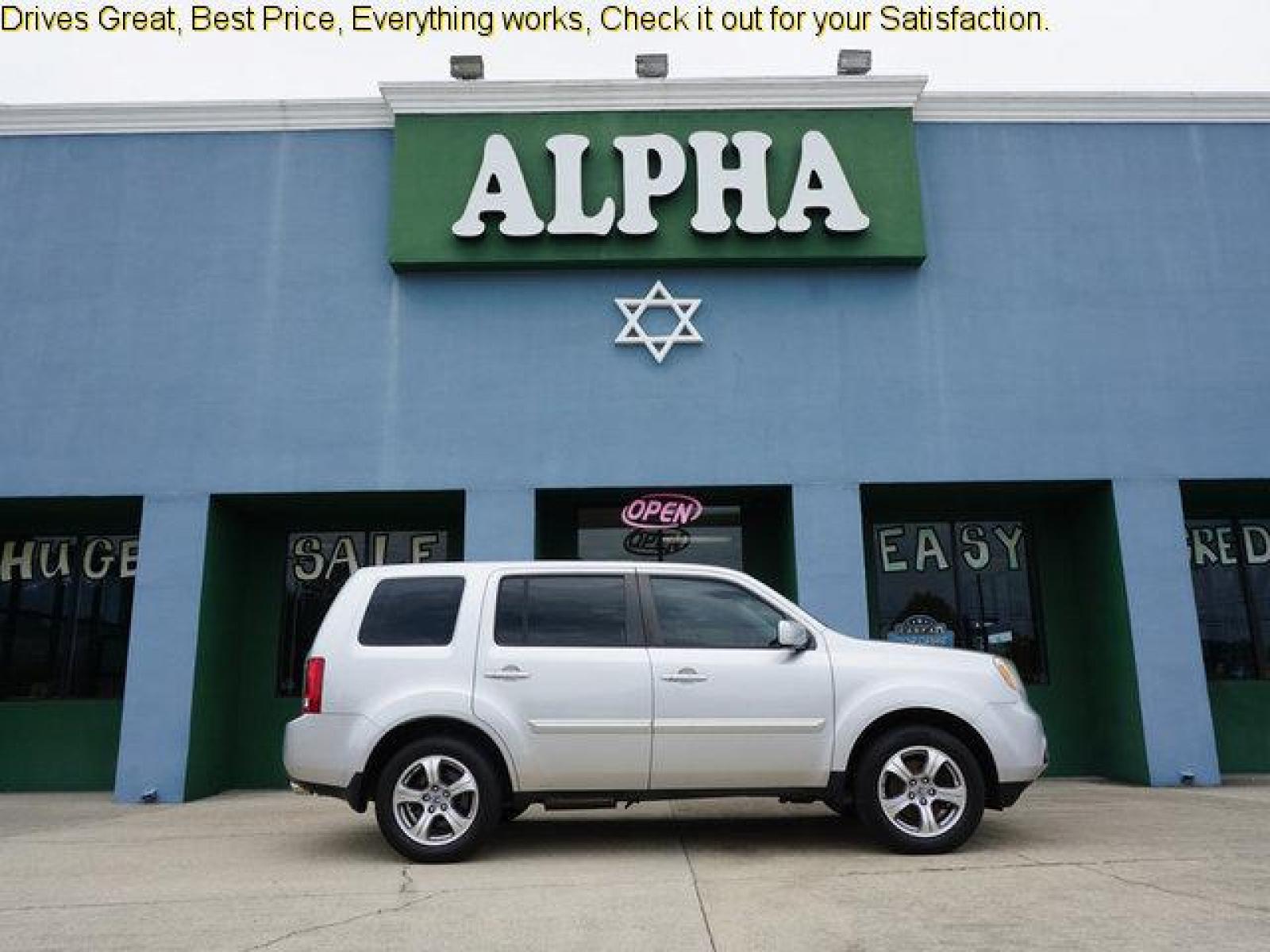 2013 Silver Honda Pilot (5FNYF3H51DB) with an 3.5L V6 engine, Automatic transmission, located at 6904 Johnston St., Lafayette, LA, 70503, (337) 988-1960, 30.143589, -92.100601 - Prices are subject to change as improvements done by the service dept. Prices are for Cash sales only, Plus TTL. This Vehicle is Serviced well and Warranties Available too. Easy Financing. Drives Great and everything works. Price subject to change as improvements done by the service dept. Easy CR - Photo #0