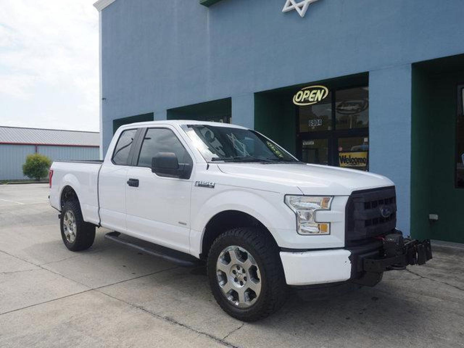2015 White Ford F-150 (1FTEX1CP7FK) with an 2.7L 6 Cyl engine, 6 Spd Automatic transmission, located at 6904 Johnston St., Lafayette, LA, 70503, (337) 988-1960, 30.143589, -92.100601 - Prices are subject to change as improvements done by the service dept. Prices are for Cash sales only, Plus TTL. This Vehicle is Serviced well and Warranties Available too. Easy Financing. Drives Great and everything works. Price subject to change as improvements done by the service dept. Easy CR - Photo #2