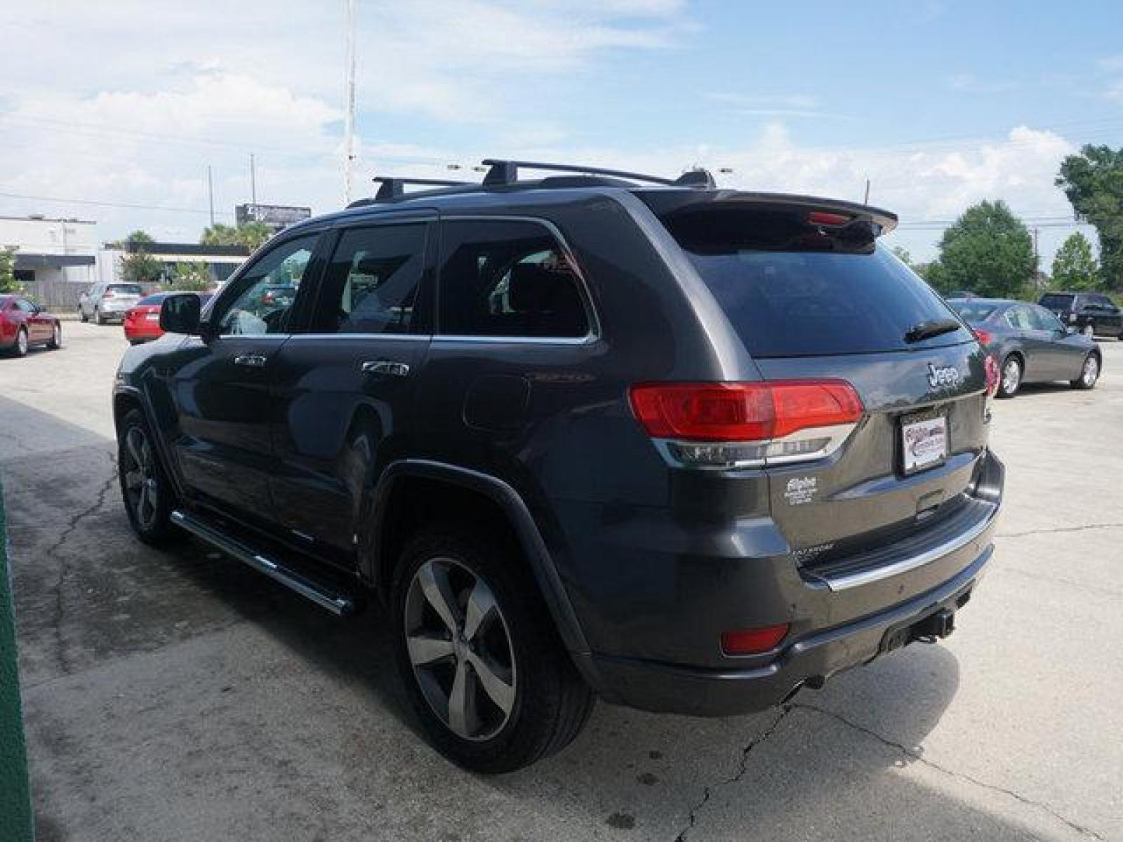 2014 Gray Jeep Grand Cherokee (1C4RJECT2EC) with an 5.7L V8 engine, 8 Spd Automatic transmission, located at 6904 Johnston St., Lafayette, LA, 70503, (337) 988-1960, 30.143589, -92.100601 - Prices are subject to change as improvements done by the service dept. Prices are for Cash sales only, Plus TTL. This Vehicle is Serviced well and Warranties Available too. Easy Financing. Drives Great and everything works. Price subject to change as improvements done by the service dept. Easy CR - Photo #9