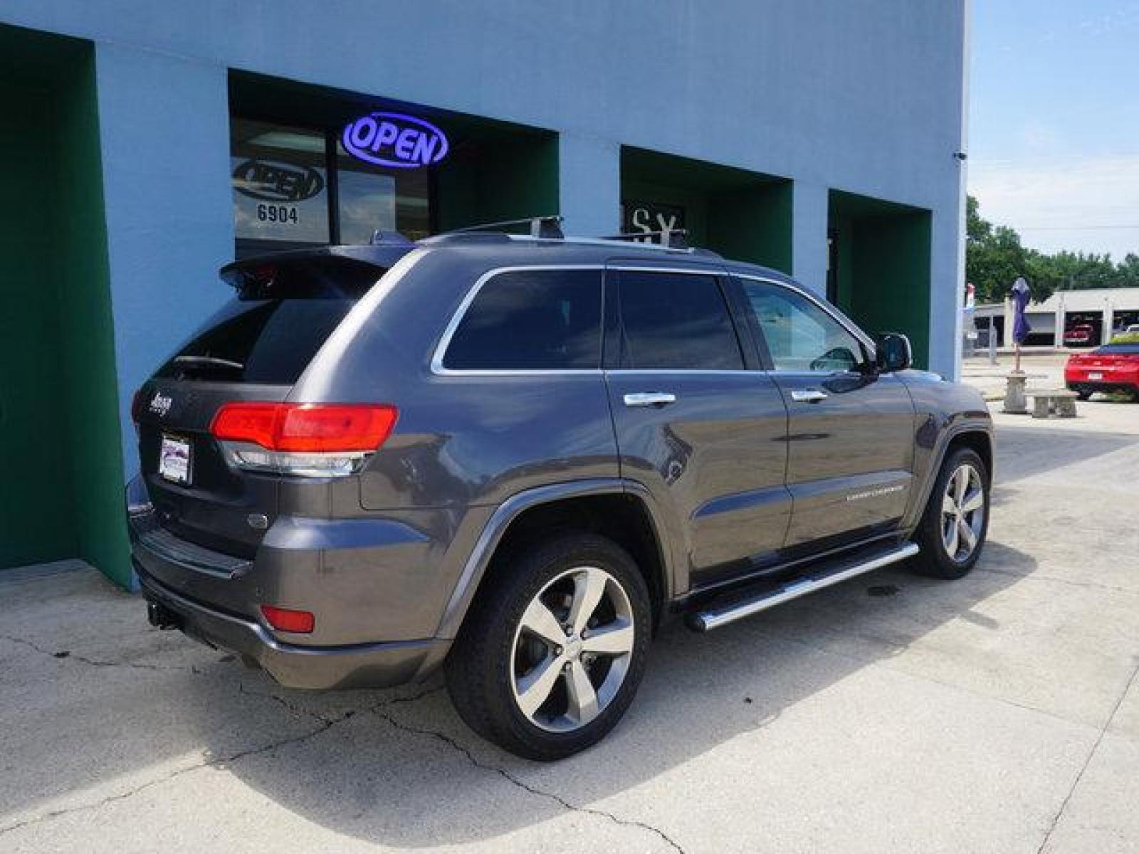 2014 Gray Jeep Grand Cherokee (1C4RJECT2EC) with an 5.7L V8 engine, 8 Spd Automatic transmission, located at 6904 Johnston St., Lafayette, LA, 70503, (337) 988-1960, 30.143589, -92.100601 - Prices are subject to change as improvements done by the service dept. Prices are for Cash sales only, Plus TTL. This Vehicle is Serviced well and Warranties Available too. Easy Financing. Drives Great and everything works. Price subject to change as improvements done by the service dept. Easy CR - Photo #12