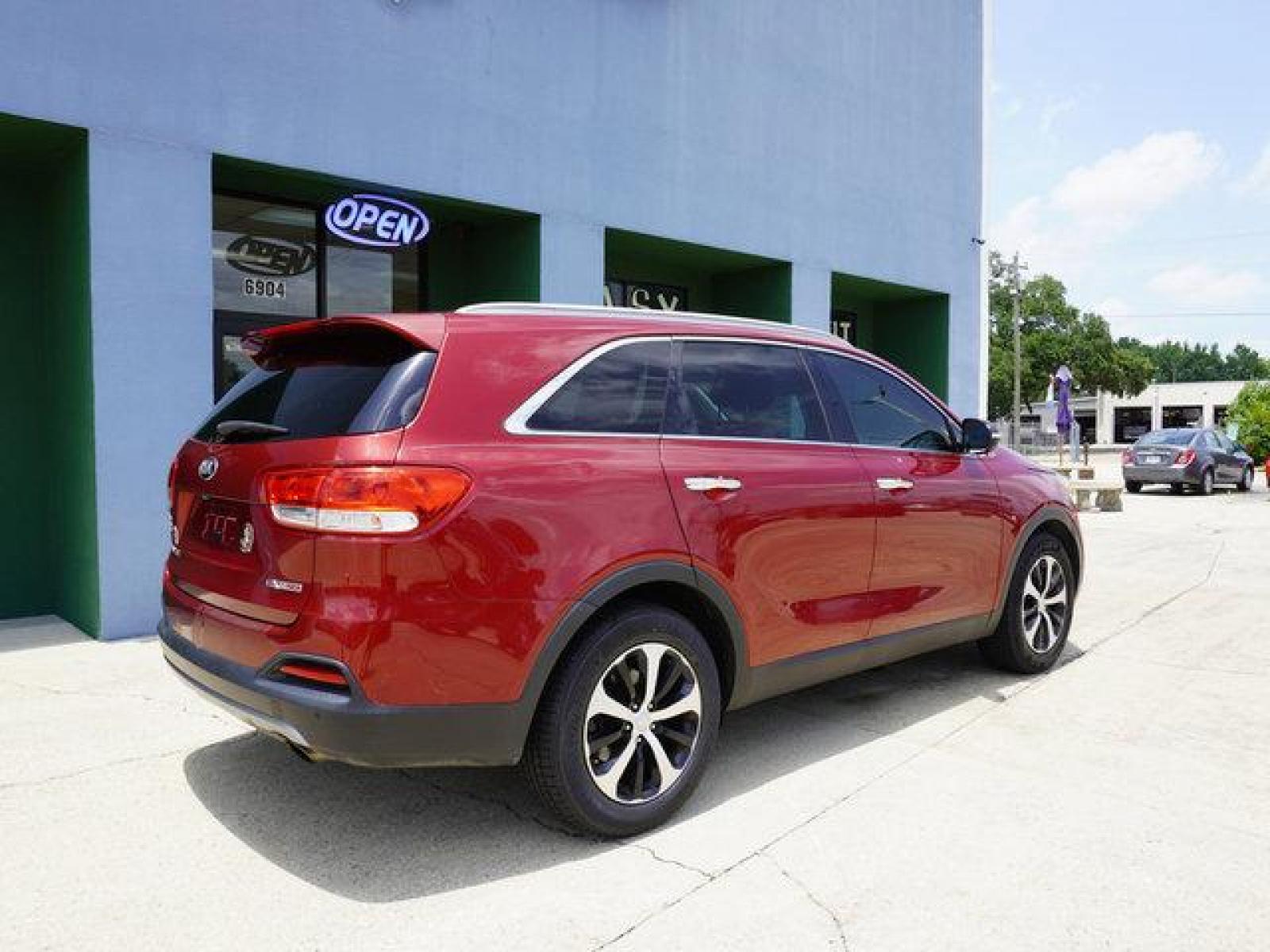 2016 Red Kia Sorento (5XYPH4A10GG) with an 2.0L 4Cyl Turbo engine, Automatic transmission, located at 6904 Johnston St., Lafayette, LA, 70503, (337) 988-1960, 30.143589, -92.100601 - Prices are subject to change as improvements done by the service dept. Prices are for Cash sales only, Plus TTL. This Vehicle is Serviced well and Warranties Available too. Easy Financing. Drives Great and everything works. Price subject to change as improvements done by the service dept. Easy CR - Photo #12