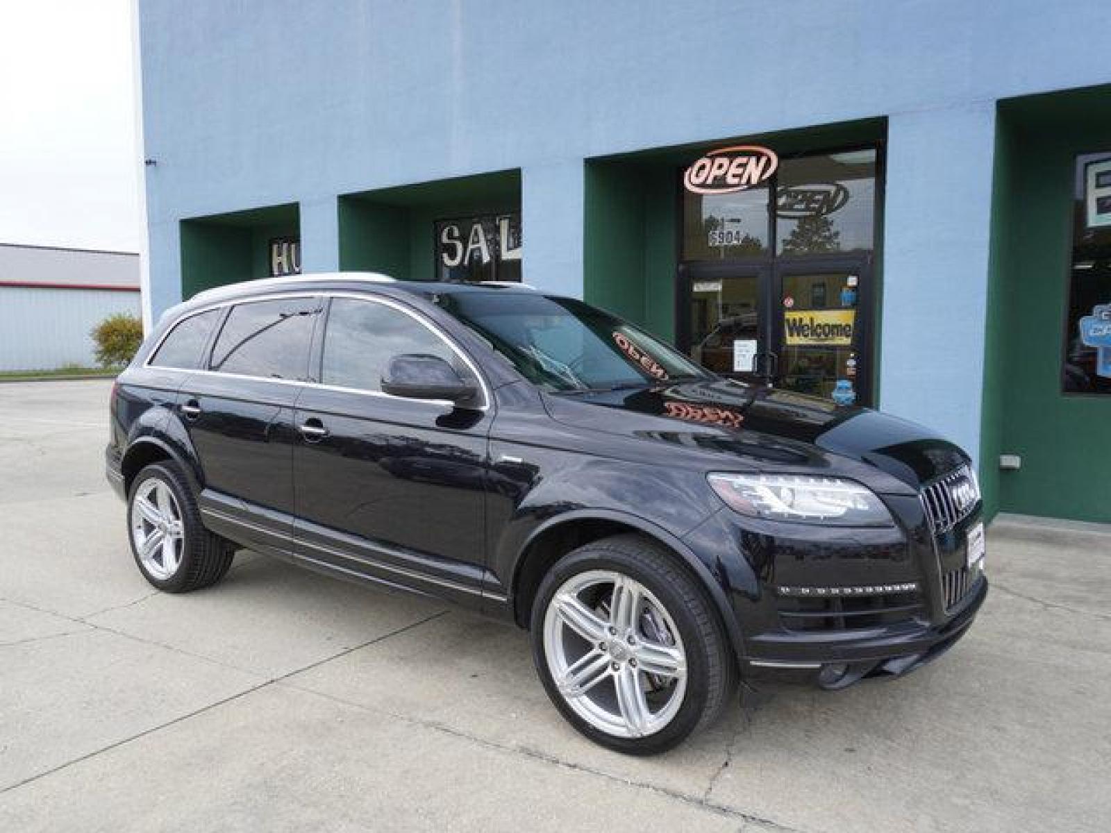 2015 Black Audi Q7 (WA1LGAFE8FD) with an 3.0L V6 Supercharged engine, Automatic transmission, located at 6904 Johnston St., Lafayette, LA, 70503, (337) 988-1960, 30.143589, -92.100601 - Prices are subject to change as improvements done by the service dept. Prices are for Cash sales only, Plus TTL. This Vehicle is Serviced well and Warranties Available too. Easy Financing. Drives Great and everything works. Price subject to change as improvements done by the service dept. Easy CR - Photo #2