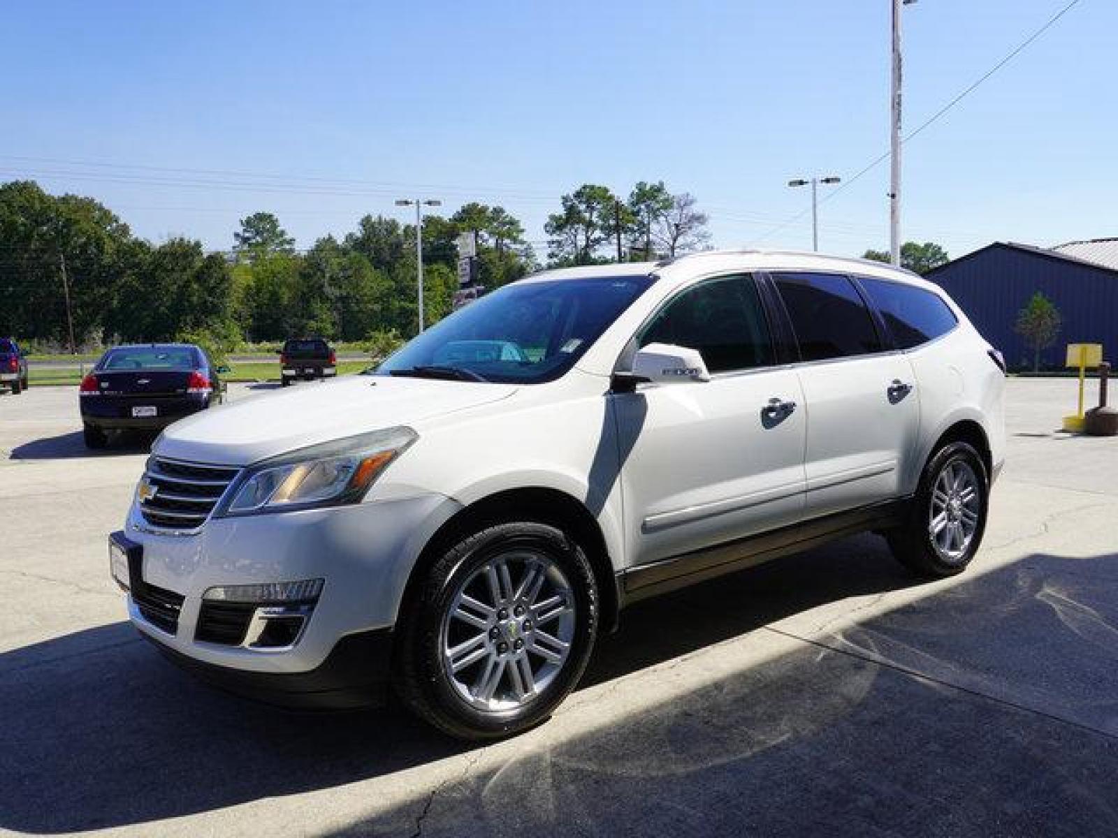 2014 White Chevrolet Traverse (1GNKRGKD1EJ) with an 3.6L V6 engine, Automatic transmission, located at 6904 Johnston St., Lafayette, LA, 70503, (337) 988-1960, 30.143589, -92.100601 - Prices are subject to change as improvements done by the service dept. Prices are for Cash sales only, Plus TTL. This Vehicle is Serviced well and Warranties Available too. Easy Financing. Drives Great and everything works. Price subject to change as improvements done by the service dept. Easy CR - Photo #6