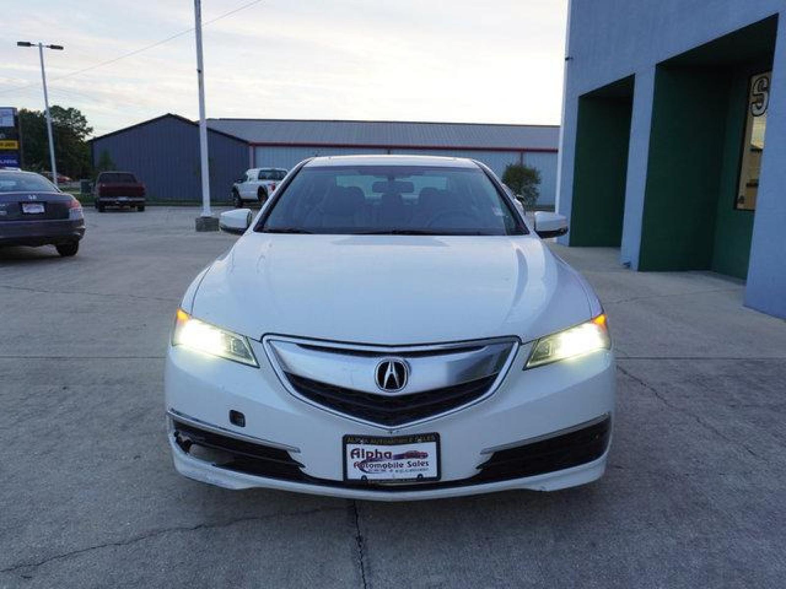 2015 White Acura TLX (19UUB1F36FA) with an 2.4L 4Cyl engine, 8 Spd Automatic transmission, located at 6904 Johnston St., Lafayette, LA, 70503, (337) 988-1960, 30.143589, -92.100601 - Prices are subject to change as improvements done by the service dept. Prices are for Cash sales only, Plus TTL. This Vehicle is Serviced well and Warranties Available too. Easy Financing. Drives Great and everything works. Price subject to change as improvements done by the service dept. Easy CR - Photo #4