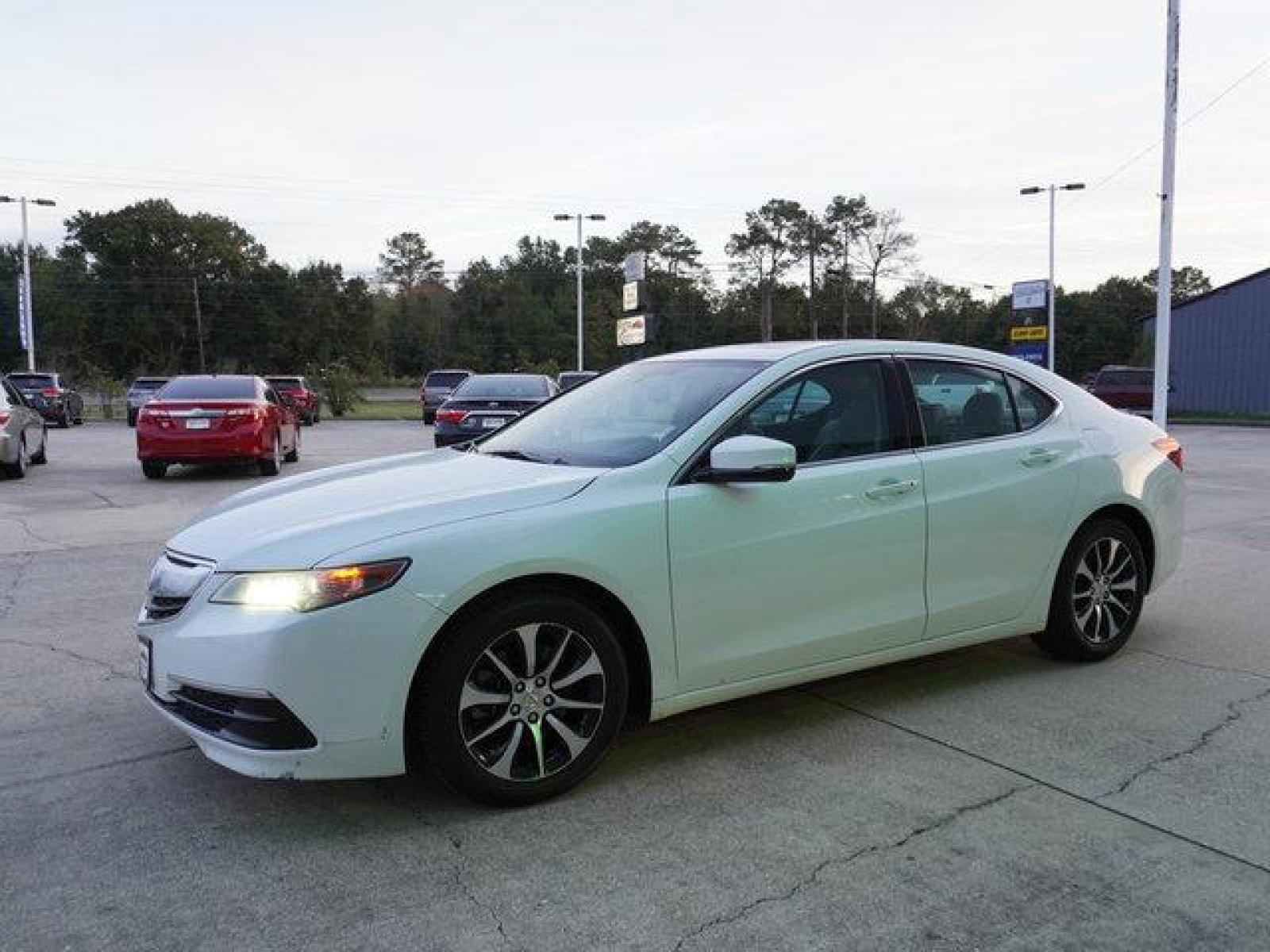 2015 White Acura TLX (19UUB1F36FA) with an 2.4L 4Cyl engine, 8 Spd Automatic transmission, located at 6904 Johnston St., Lafayette, LA, 70503, (337) 988-1960, 30.143589, -92.100601 - Prices are subject to change as improvements done by the service dept. Prices are for Cash sales only, Plus TTL. This Vehicle is Serviced well and Warranties Available too. Easy Financing. Drives Great and everything works. Price subject to change as improvements done by the service dept. Easy CR - Photo #6