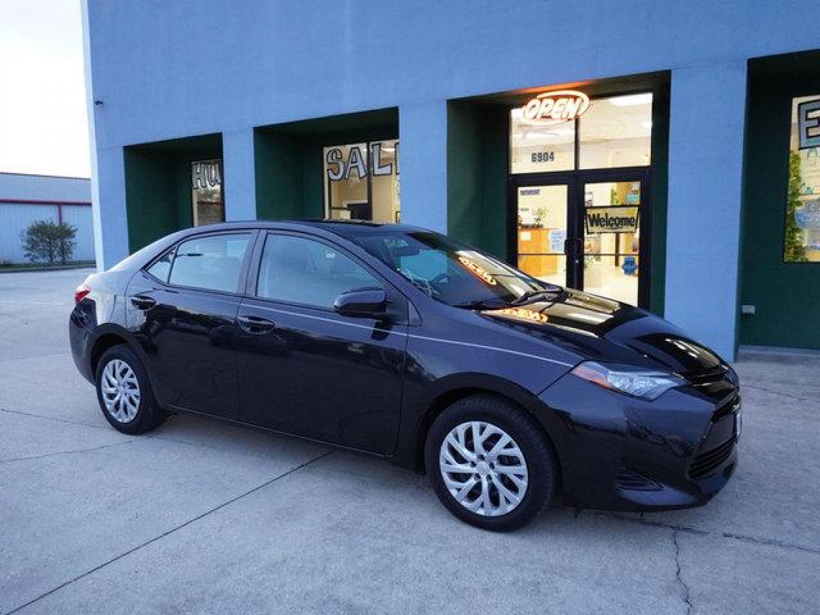 2019 Black Toyota Corolla (2T1BURHE6KC) with an 1.8L 4 Cyl engine, Automatic CVT transmission, located at 6904 Johnston St., Lafayette, LA, 70503, (337) 988-1960, 30.143589, -92.100601 - Prices are subject to change as improvements done by the service dept. Prices are for Cash sales only, Plus TTL. This Vehicle is Serviced well and Warranties Available too. Easy Financing. Drives Great and everything works. Price subject to change as improvements done by the service dept. Easy CR - Photo #2