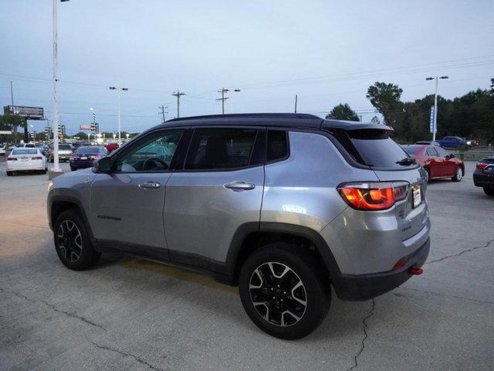 2019 Gray Jeep Compass (3C4NJDDB3KT) with an 2.4L 4Cyl engine, 9 Spd Automatic transmission, located at 6904 Johnston St., Lafayette, LA, 70503, (337) 988-1960, 30.143589, -92.100601 - Prices are subject to change as improvements done by the service dept. Prices are for Cash sales only, Plus TTL. This Vehicle is Serviced well and Warranties Available too. Easy Financing. Drives Great and everything works. Price subject to change as improvements done by the service dept. Easy CR - Photo #9