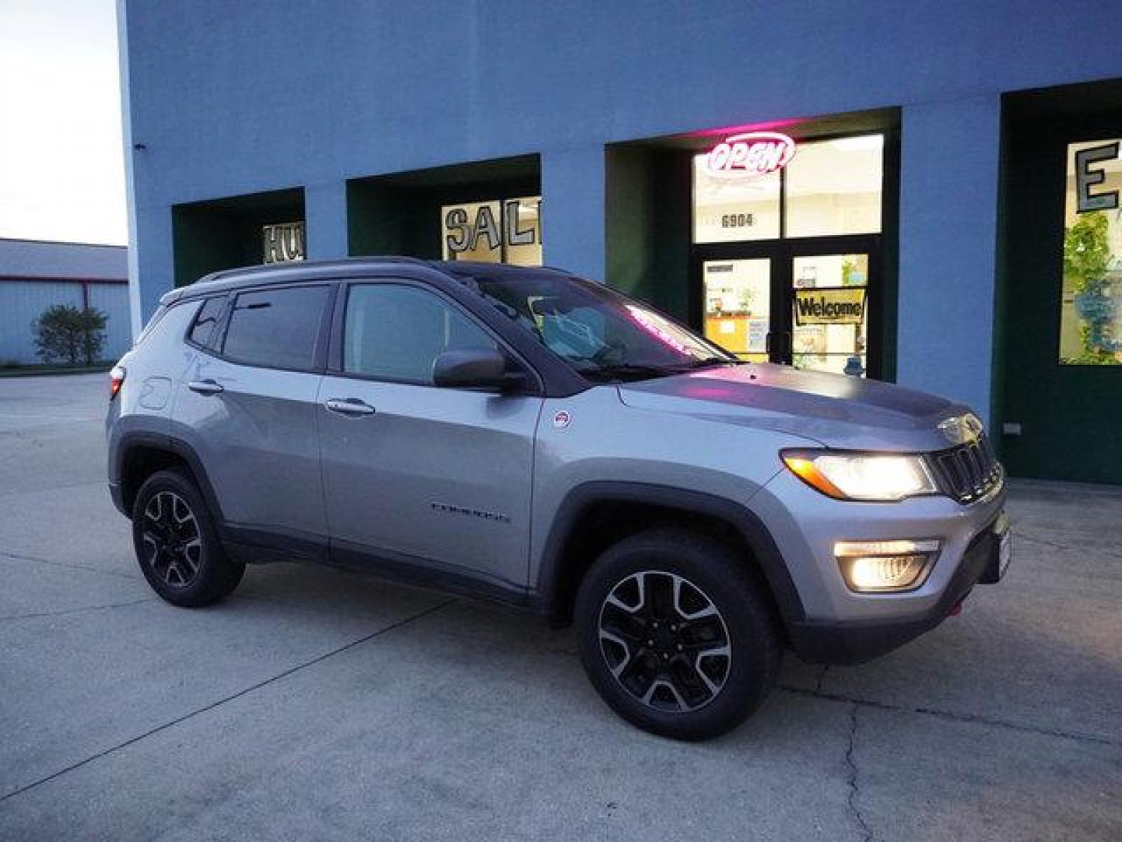 2019 Gray Jeep Compass (3C4NJDDB3KT) with an 2.4L 4Cyl engine, 9 Spd Automatic transmission, located at 6904 Johnston St., Lafayette, LA, 70503, (337) 988-1960, 30.143589, -92.100601 - Prices are subject to change as improvements done by the service dept. Prices are for Cash sales only, Plus TTL. This Vehicle is Serviced well and Warranties Available too. Easy Financing. Drives Great and everything works. Price subject to change as improvements done by the service dept. Easy CR - Photo #2
