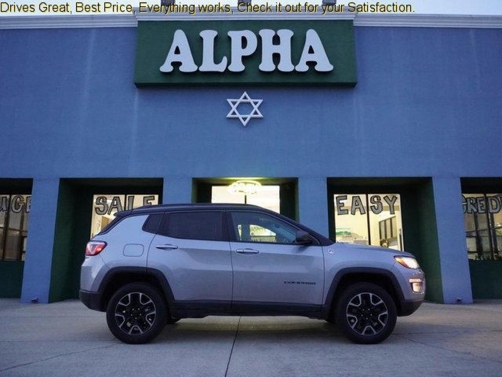 2019 Gray Jeep Compass (3C4NJDDB3KT) with an 2.4L 4Cyl engine, 9 Spd Automatic transmission, located at 6904 Johnston St., Lafayette, LA, 70503, (337) 988-1960, 30.143589, -92.100601 - Prices are subject to change as improvements done by the service dept. Prices are for Cash sales only, Plus TTL. This Vehicle is Serviced well and Warranties Available too. Easy Financing. Drives Great and everything works. Price subject to change as improvements done by the service dept. Easy CR - Photo #0