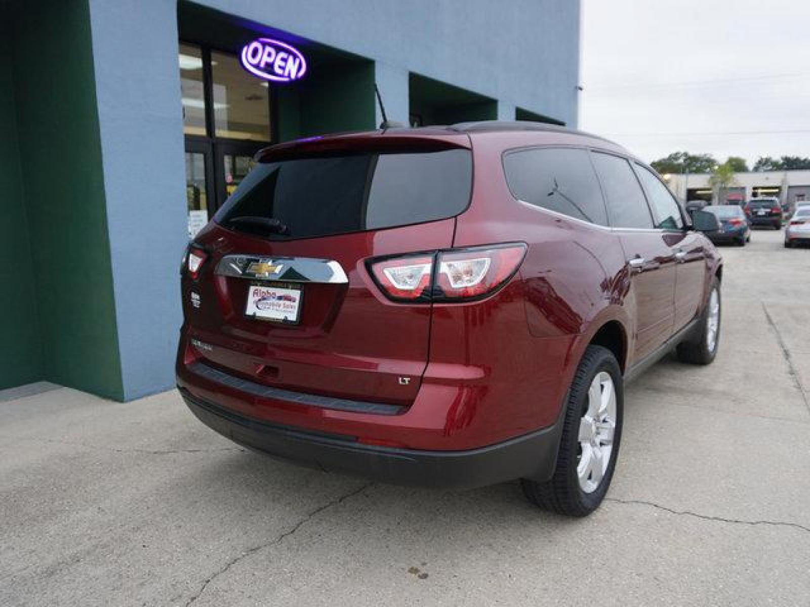 2017 Red Chevrolet Traverse (1GNKRGKDXHJ) with an 3.6L V6 engine, Automatic transmission, located at 6904 Johnston St., Lafayette, LA, 70503, (337) 988-1960, 30.143589, -92.100601 - Prices are subject to change as improvements done by the service dept. Prices are for Cash sales only, Plus TTL. This Vehicle is Serviced well and Warranties Available too. Easy Financing. Drives Great and everything works. Price subject to change as improvements done by the service dept. Easy CR - Photo #13