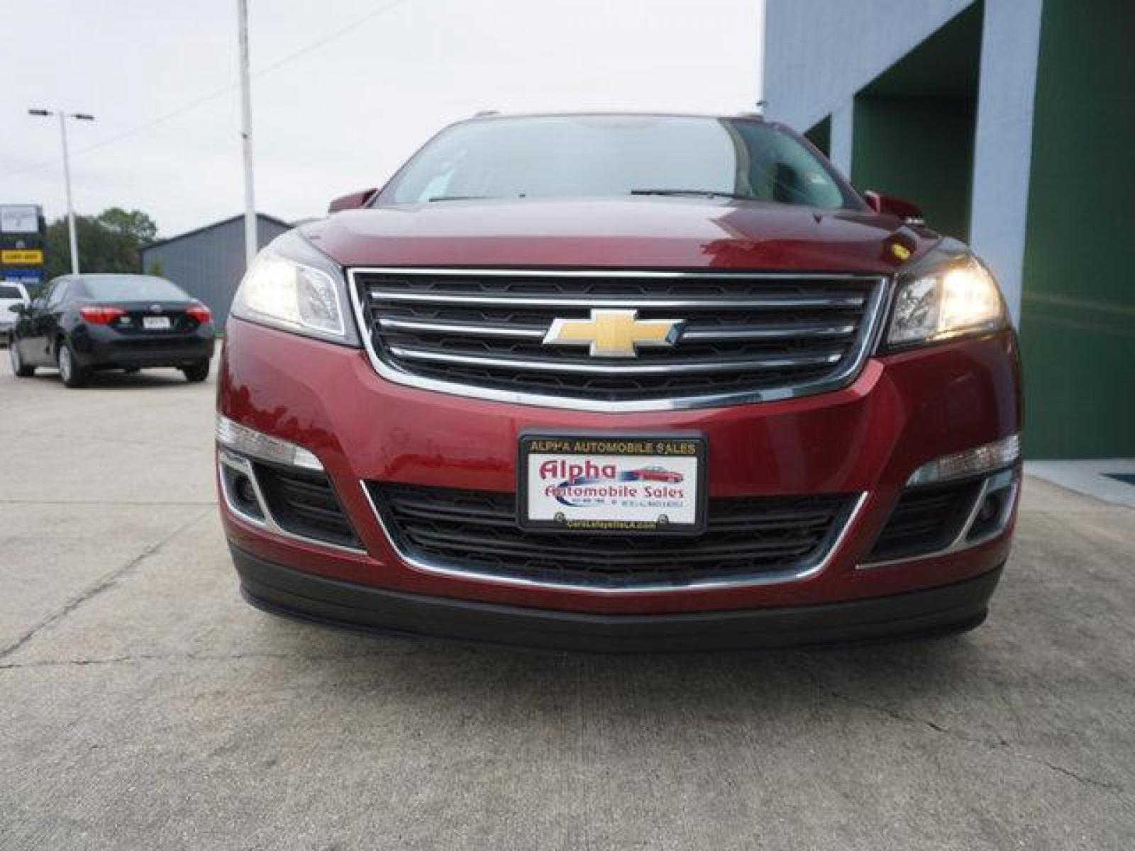 2017 Red Chevrolet Traverse (1GNKRGKDXHJ) with an 3.6L V6 engine, Automatic transmission, located at 6904 Johnston St., Lafayette, LA, 70503, (337) 988-1960, 30.143589, -92.100601 - Prices are subject to change as improvements done by the service dept. Prices are for Cash sales only, Plus TTL. This Vehicle is Serviced well and Warranties Available too. Easy Financing. Drives Great and everything works. Price subject to change as improvements done by the service dept. Easy CR - Photo #5