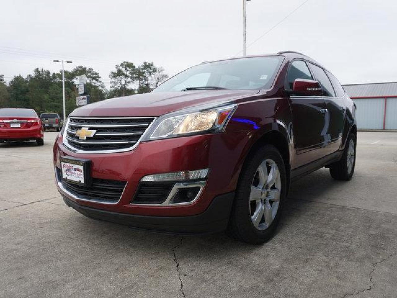2017 Red Chevrolet Traverse (1GNKRGKDXHJ) with an 3.6L V6 engine, Automatic transmission, located at 6904 Johnston St., Lafayette, LA, 70503, (337) 988-1960, 30.143589, -92.100601 - Prices are subject to change as improvements done by the service dept. Prices are for Cash sales only, Plus TTL. This Vehicle is Serviced well and Warranties Available too. Easy Financing. Drives Great and everything works. Price subject to change as improvements done by the service dept. Easy CR - Photo #6