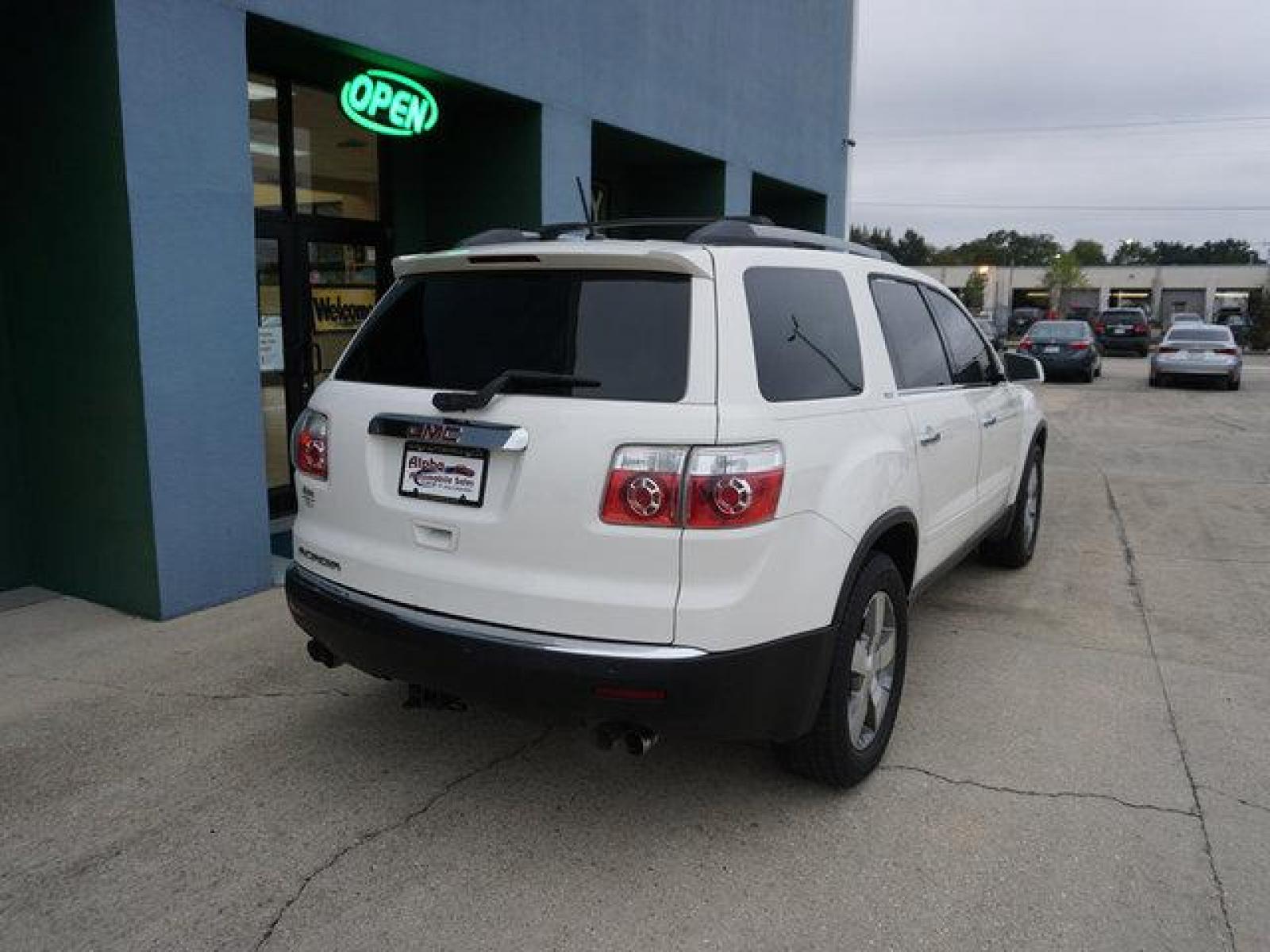 2012 White GMC Acadia (1GKKRRED7CJ) with an 3.6L V6 engine, Automatic transmission, located at 6904 Johnston St., Lafayette, LA, 70503, (337) 988-1960, 30.143589, -92.100601 - Prices are subject to change as improvements done by the service dept. Prices are for Cash sales only, Plus TTL. This Vehicle is Serviced well and Warranties Available too. Easy Financing. Drives Great and everything works. Price subject to change as improvements done by the service dept. Easy CR - Photo #12