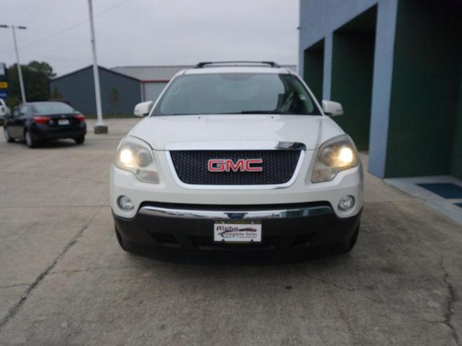 2012 White GMC Acadia (1GKKRRED7CJ) with an 3.6L V6 engine, Automatic transmission, located at 6904 Johnston St., Lafayette, LA, 70503, (337) 988-1960, 30.143589, -92.100601 - Prices are subject to change as improvements done by the service dept. Prices are for Cash sales only, Plus TTL. This Vehicle is Serviced well and Warranties Available too. Easy Financing. Drives Great and everything works. Price subject to change as improvements done by the service dept. Easy CR - Photo #3