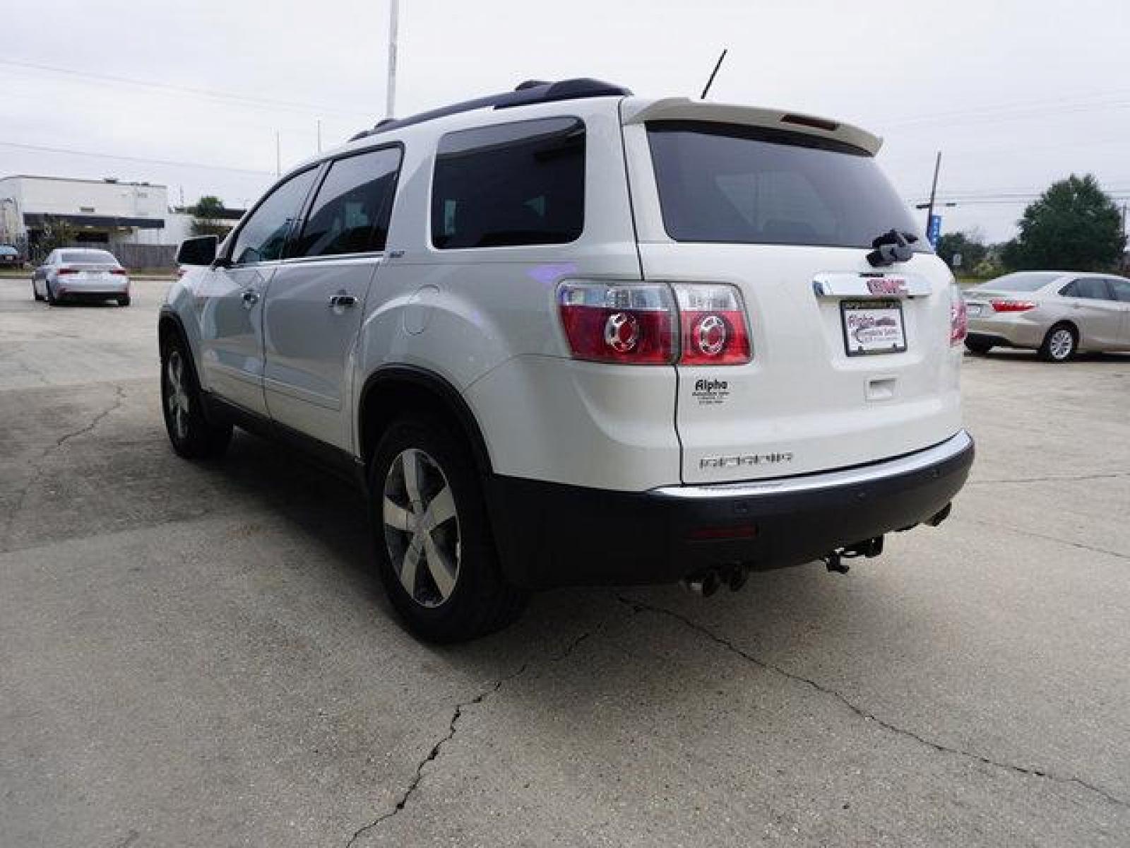 2012 White GMC Acadia (1GKKRRED7CJ) with an 3.6L V6 engine, Automatic transmission, located at 6904 Johnston St., Lafayette, LA, 70503, (337) 988-1960, 30.143589, -92.100601 - Prices are subject to change as improvements done by the service dept. Prices are for Cash sales only, Plus TTL. This Vehicle is Serviced well and Warranties Available too. Easy Financing. Drives Great and everything works. Price subject to change as improvements done by the service dept. Easy CR - Photo #8