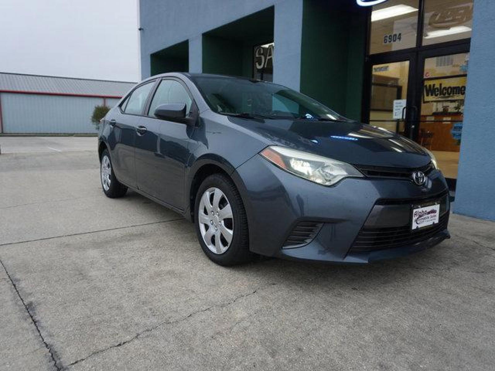2016 Blue Toyota Corolla (2T1BURHE6GC) with an 1.8L 4 Cyl engine, Automatic transmission, located at 6904 Johnston St., Lafayette, LA, 70503, (337) 988-1960, 30.143589, -92.100601 - Prices are subject to change as improvements done by the service dept. Prices are for Cash sales only, Plus TTL. This Vehicle is Serviced well and Warranties Available too. Easy Financing. Drives Great and everything works. Price subject to change as improvements done by the service dept. Easy CR - Photo #2