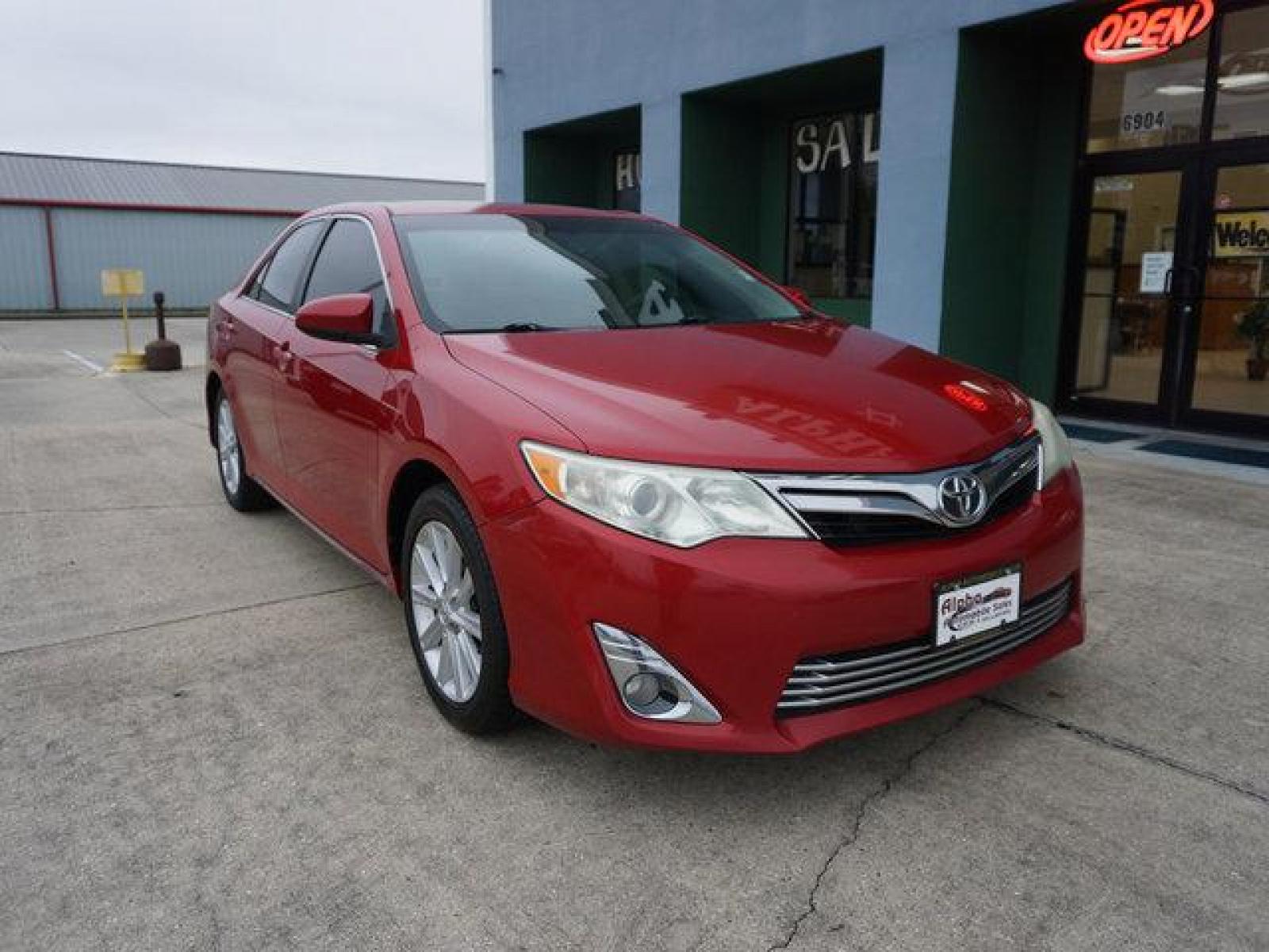 2014 Red Toyota Camry (4T1BK1FK2EU) with an 3.5L 6 Cyl engine, Automatic transmission, located at 6904 Johnston St., Lafayette, LA, 70503, (337) 988-1960, 30.143589, -92.100601 - Prices are subject to change as improvements done by the service dept. Prices are for Cash sales only, Plus TTL. This Vehicle is Serviced well and Warranties Available too. Easy Financing. Drives Great and everything works. Price subject to change as improvements done by the service dept. Easy CR - Photo #2