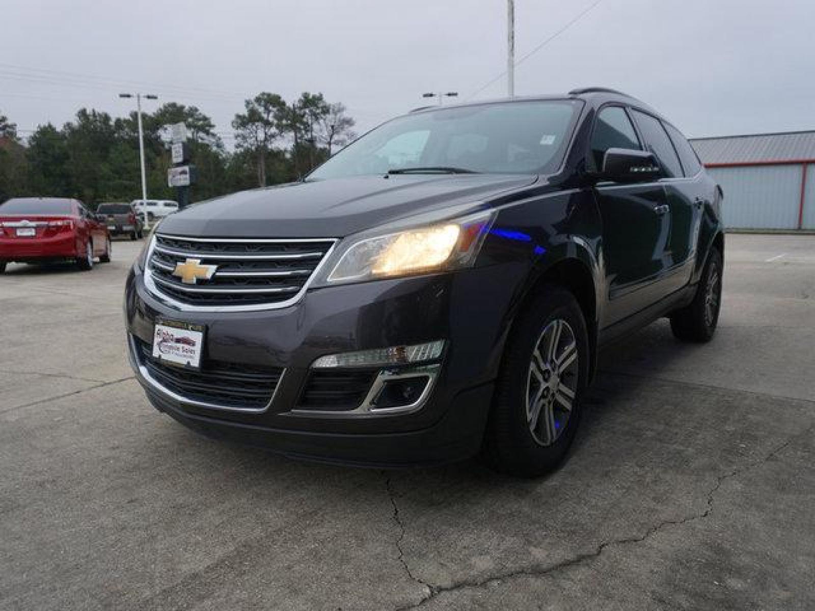 2017 Black Chevrolet Traverse (1GNKRHKD9HJ) with an 3.6L V6 engine, Automatic transmission, located at 6904 Johnston St., Lafayette, LA, 70503, (337) 988-1960, 30.143589, -92.100601 - Prices are subject to change as improvements done by the service dept. Prices are for Cash sales only, Plus TTL. This Vehicle is Serviced well and Warranties Available too. Easy Financing. Drives Great and everything works. Price subject to change as improvements done by the service dept. Easy CR - Photo #6