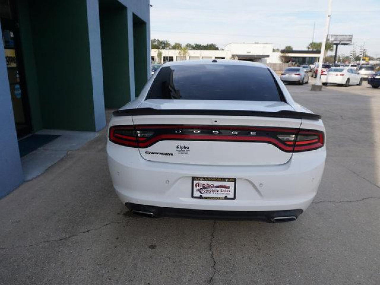 2018 White Dodge Charger (2C3CDXBG4JH) with an 3.6L V6 engine, Automatic transmission, located at 6904 Johnston St., Lafayette, LA, 70503, (337) 988-1960, 30.143589, -92.100601 - Prices are subject to change as improvements done by the service dept. Prices are for Cash sales only, Plus TTL. This Vehicle is Serviced well and Warranties Available too. Easy Financing. Drives Great and everything works. Price subject to change as improvements done by the service dept. Easy CR - Photo #8