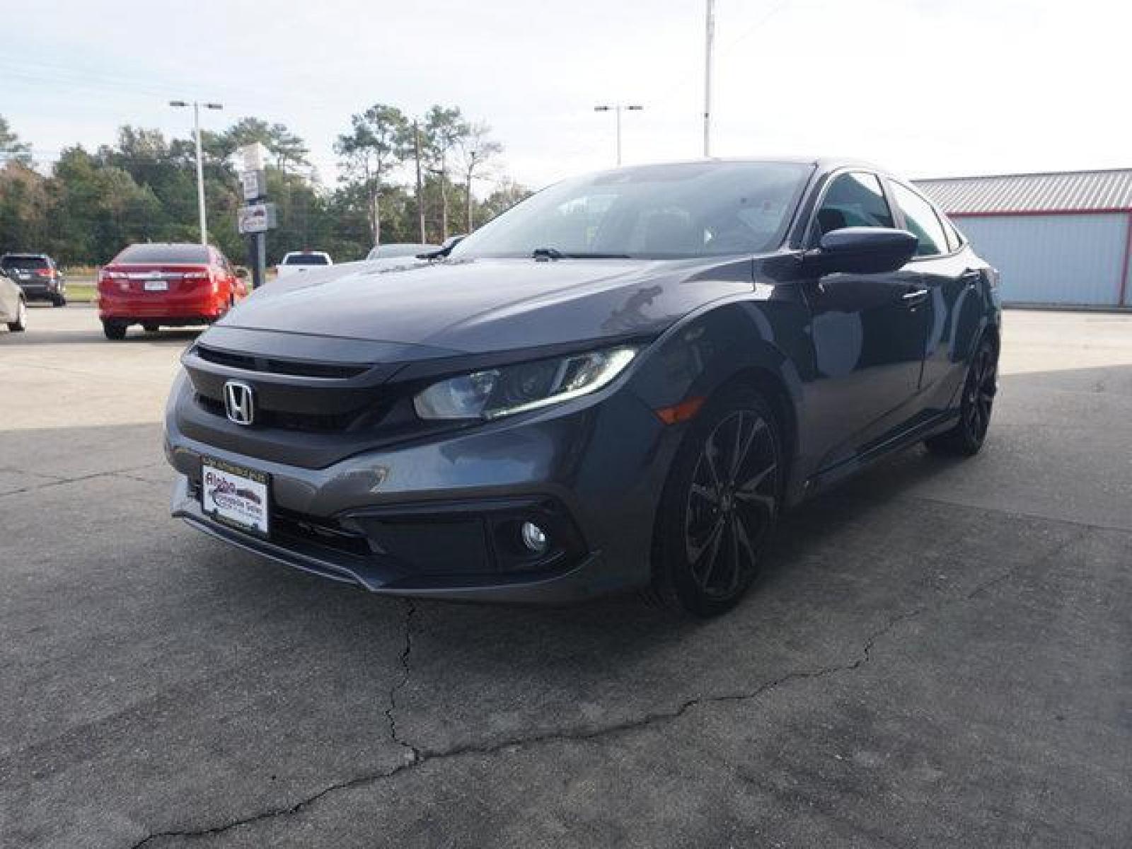 2020 Grey Honda Civic (19XFC2F85LE) with an 2.0L 4Cyl engine, Automatic CVT transmission, located at 6904 Johnston St., Lafayette, LA, 70503, (337) 988-1960, 30.143589, -92.100601 - Prices are subject to change as improvements done by the service dept. Prices are for Cash sales only, Plus TTL. This Vehicle is Serviced well and Warranties Available too. Easy Financing. Drives Great and everything works. Price subject to change as improvements done by the service dept. Easy CR - Photo #5
