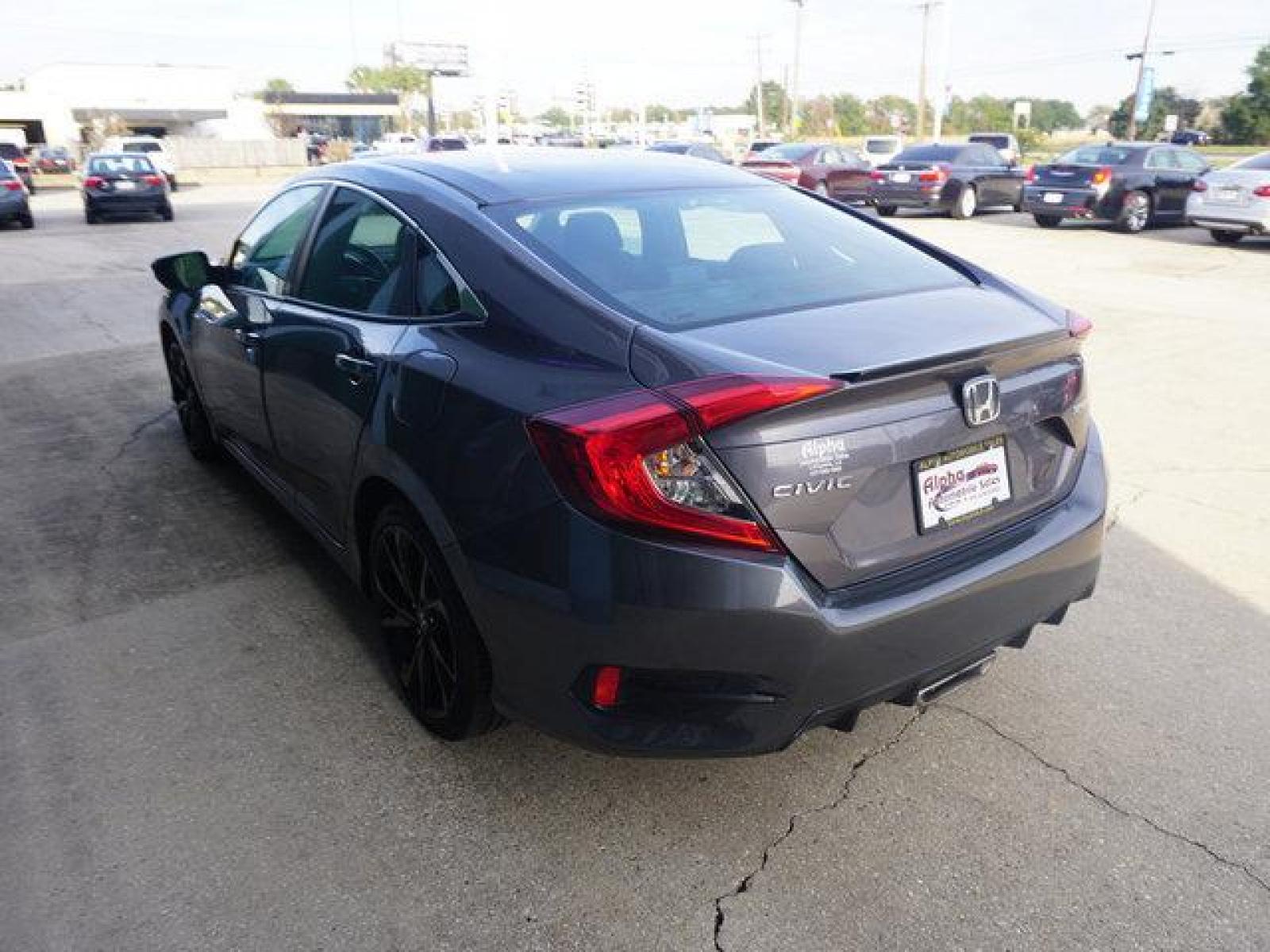 2020 Grey Honda Civic (19XFC2F85LE) with an 2.0L 4Cyl engine, Automatic CVT transmission, located at 6904 Johnston St., Lafayette, LA, 70503, (337) 988-1960, 30.143589, -92.100601 - Prices are subject to change as improvements done by the service dept. Prices are for Cash sales only, Plus TTL. This Vehicle is Serviced well and Warranties Available too. Easy Financing. Drives Great and everything works. Price subject to change as improvements done by the service dept. Easy CR - Photo #7