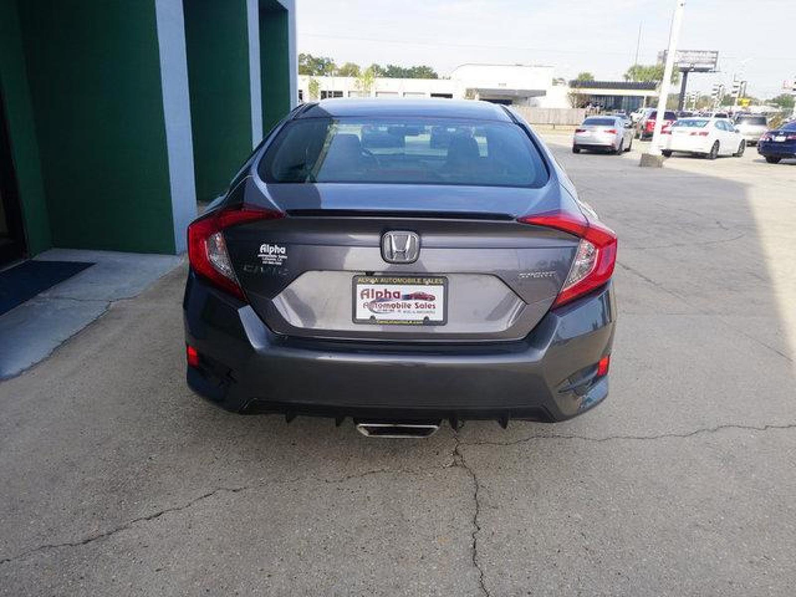 2020 Grey Honda Civic (19XFC2F85LE) with an 2.0L 4Cyl engine, Automatic CVT transmission, located at 6904 Johnston St., Lafayette, LA, 70503, (337) 988-1960, 30.143589, -92.100601 - Prices are subject to change as improvements done by the service dept. Prices are for Cash sales only, Plus TTL. This Vehicle is Serviced well and Warranties Available too. Easy Financing. Drives Great and everything works. Price subject to change as improvements done by the service dept. Easy CR - Photo #9