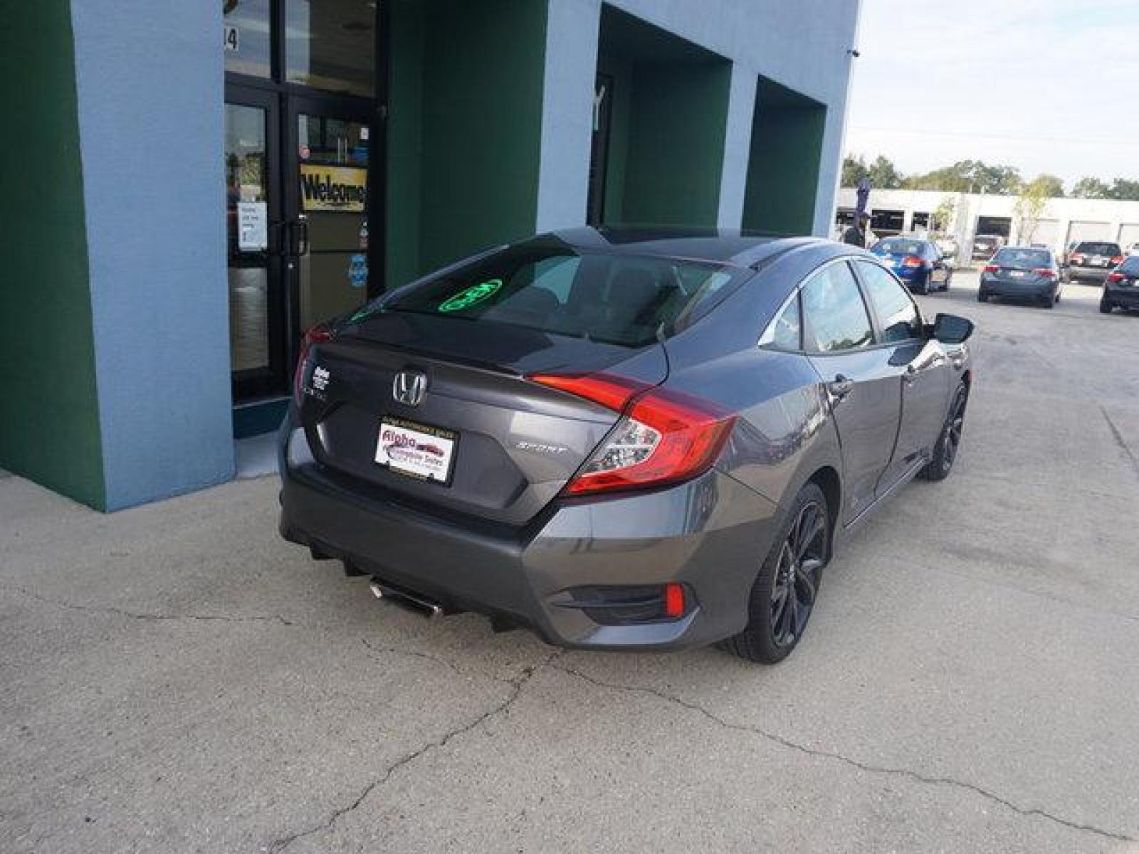 2020 Grey Honda Civic (19XFC2F85LE) with an 2.0L 4Cyl engine, Automatic CVT transmission, located at 6904 Johnston St., Lafayette, LA, 70503, (337) 988-1960, 30.143589, -92.100601 - Prices are subject to change as improvements done by the service dept. Prices are for Cash sales only, Plus TTL. This Vehicle is Serviced well and Warranties Available too. Easy Financing. Drives Great and everything works. Price subject to change as improvements done by the service dept. Easy CR - Photo #11