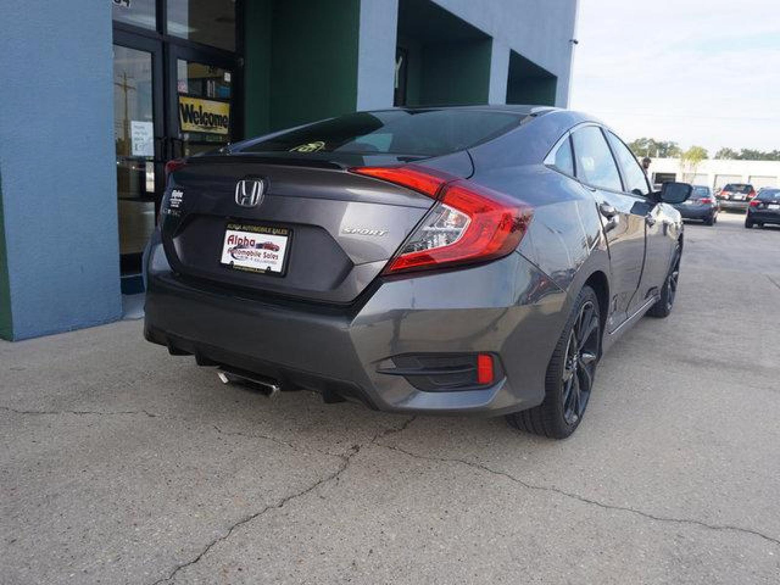 2020 Grey Honda Civic (19XFC2F85LE) with an 2.0L 4Cyl engine, Automatic CVT transmission, located at 6904 Johnston St., Lafayette, LA, 70503, (337) 988-1960, 30.143589, -92.100601 - Prices are subject to change as improvements done by the service dept. Prices are for Cash sales only, Plus TTL. This Vehicle is Serviced well and Warranties Available too. Easy Financing. Drives Great and everything works. Price subject to change as improvements done by the service dept. Easy CR - Photo #12