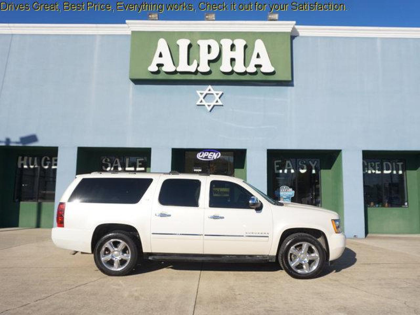 2013 White Chevrolet Suburban (1GNSKKE73DR) with an 5.3L V8 engine, Automatic transmission, located at 6904 Johnston St., Lafayette, LA, 70503, (337) 988-1960, 30.143589, -92.100601 - Prices are subject to change as improvements done by the service dept. Prices are for Cash sales only, Plus TTL. This Vehicle is Serviced well and Warranties Available too. Easy Financing. Drives Great and everything works. Price subject to change as improvements done by the service dept. Easy CR - Photo #0