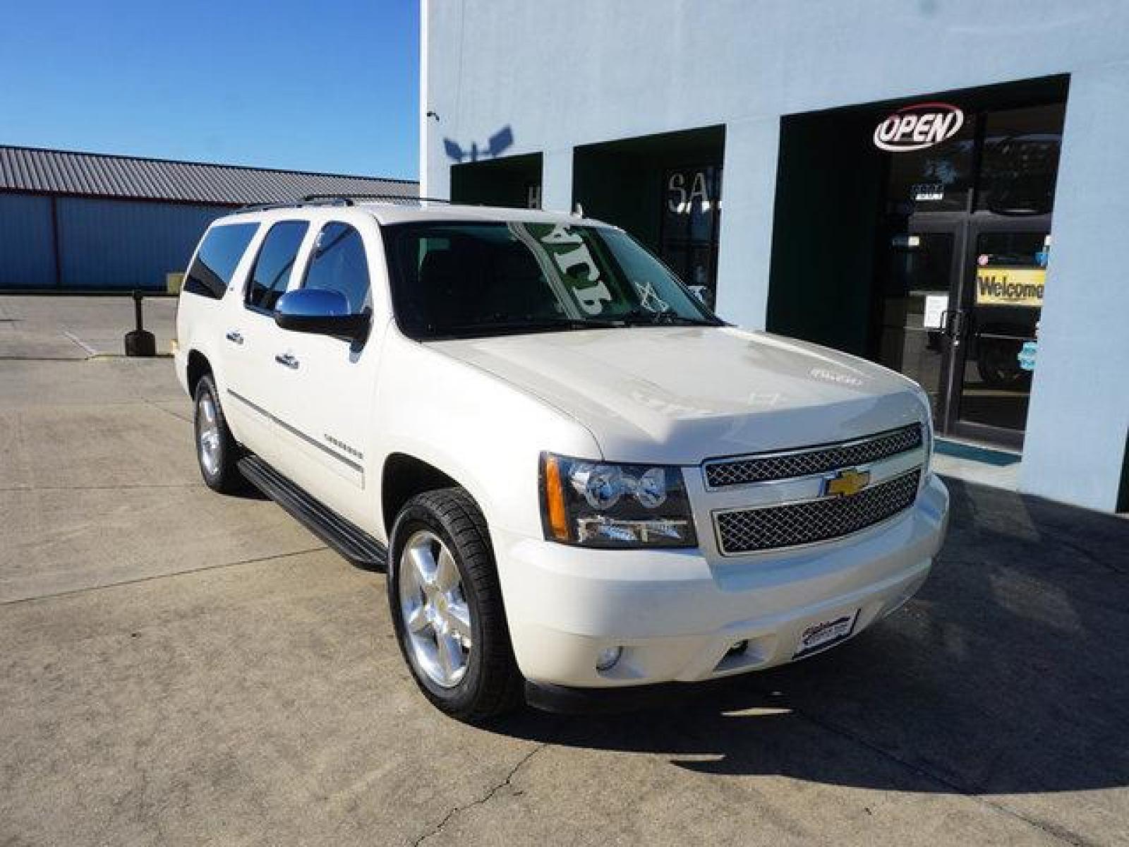 2013 White Chevrolet Suburban (1GNSKKE73DR) with an 5.3L V8 engine, Automatic transmission, located at 6904 Johnston St., Lafayette, LA, 70503, (337) 988-1960, 30.143589, -92.100601 - Prices are subject to change as improvements done by the service dept. Prices are for Cash sales only, Plus TTL. This Vehicle is Serviced well and Warranties Available too. Easy Financing. Drives Great and everything works. Price subject to change as improvements done by the service dept. Easy CR - Photo #1