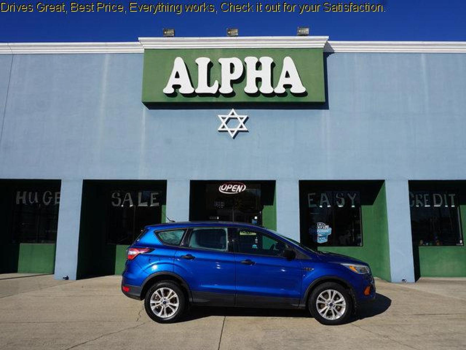 2017 Blue Ford Escape (1FMCU0F72HU) with an 2.5L 4Cyl engine, Automatic transmission, located at 6904 Johnston St., Lafayette, LA, 70503, (337) 988-1960, 30.143589, -92.100601 - Prices are subject to change as improvements done by the service dept. Prices are for Cash sales only, Plus TTL. This Vehicle is Serviced well and Warranties Available too. Easy Financing. Drives Great and everything works. Price subject to change as improvements done by the service dept. Easy CR - Photo #0