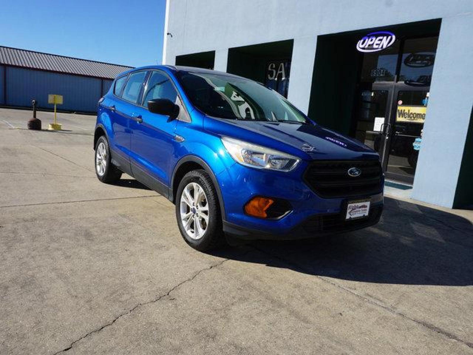 2017 Blue Ford Escape (1FMCU0F72HU) with an 2.5L 4Cyl engine, Automatic transmission, located at 6904 Johnston St., Lafayette, LA, 70503, (337) 988-1960, 30.143589, -92.100601 - Prices are subject to change as improvements done by the service dept. Prices are for Cash sales only, Plus TTL. This Vehicle is Serviced well and Warranties Available too. Easy Financing. Drives Great and everything works. Price subject to change as improvements done by the service dept. Easy CR - Photo #2