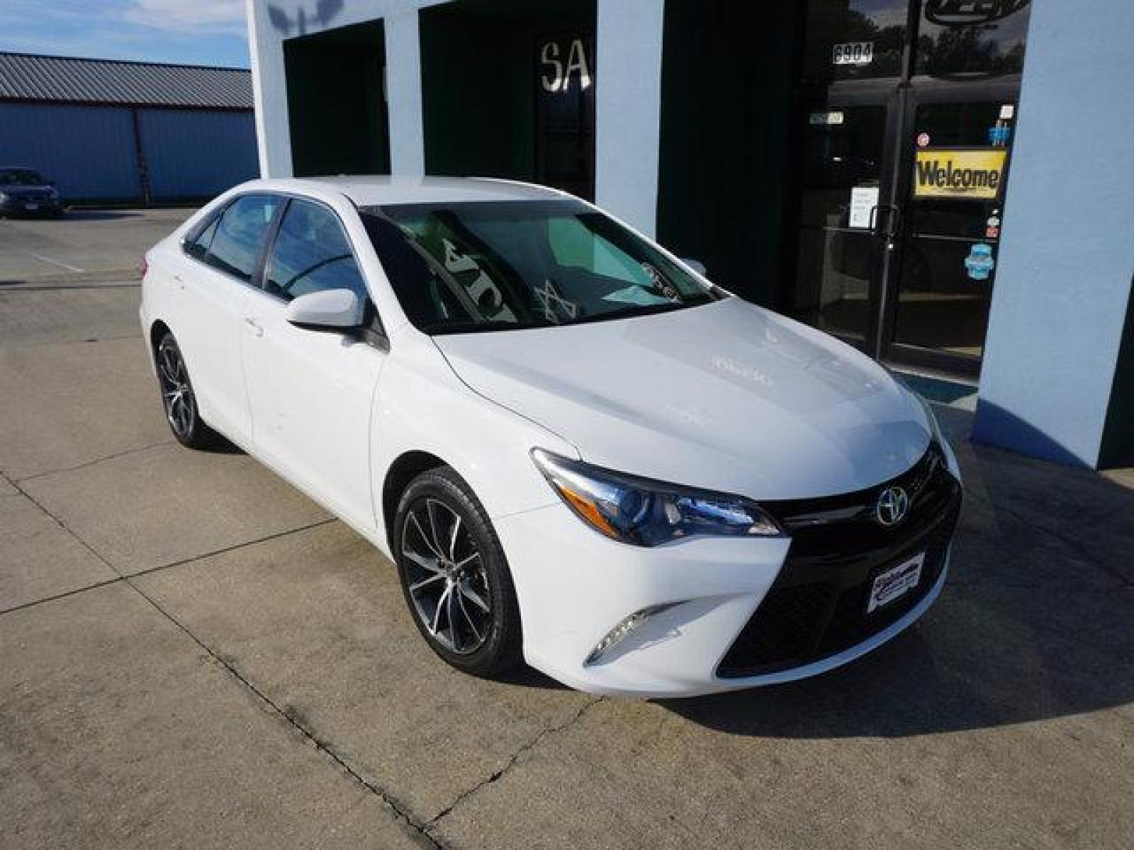 2015 White Toyota Camry (4T1BF1FK3FU) with an 2.5L 4Cyl engine, Automatic transmission, located at 6904 Johnston St., Lafayette, LA, 70503, (337) 988-1960, 30.143589, -92.100601 - Prices are subject to change as improvements done by the service dept. Prices are for Cash sales only, Plus TTL. This Vehicle is Serviced well and Warranties Available too. Easy Financing. Drives Great and everything works. Price subject to change as improvements done by the service dept. Easy CR - Photo #1