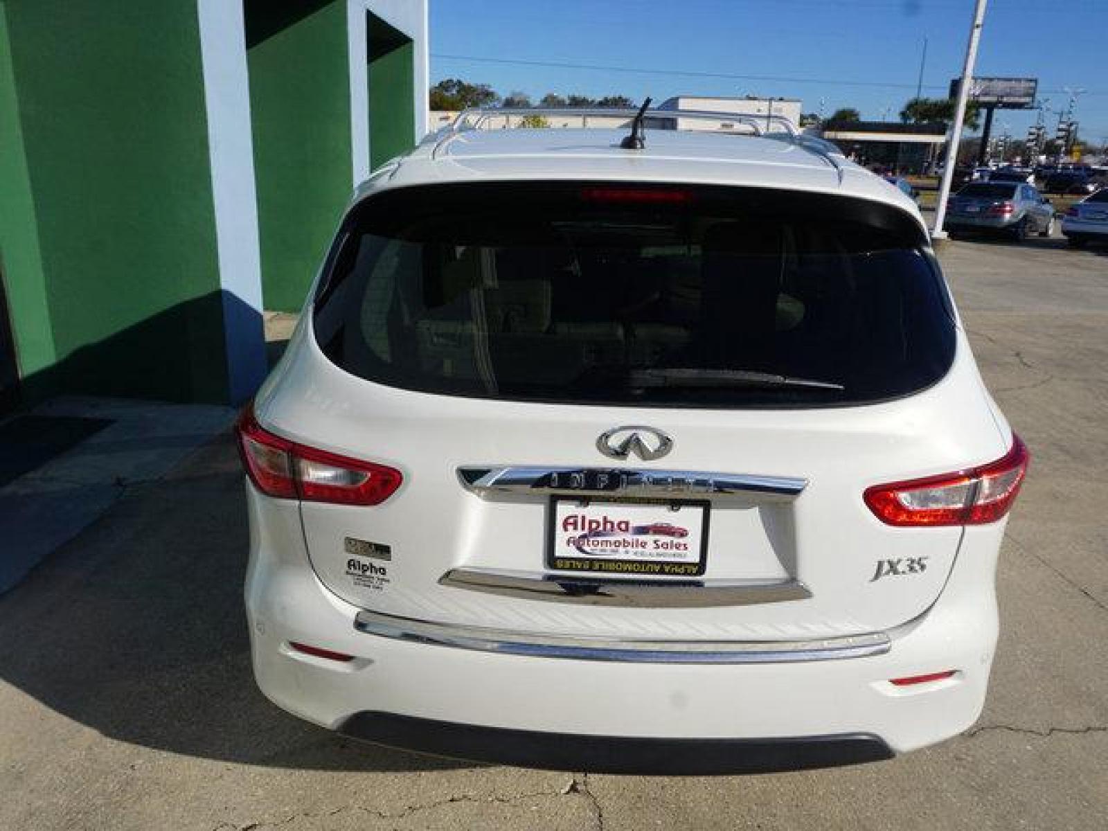 2013 White INFINITI JX35 (5N1AL0MM6DC) with an 3.5L V6 engine, Automatic transmission, located at 6904 Johnston St., Lafayette, LA, 70503, (337) 988-1960, 30.143589, -92.100601 - Prices are subject to change as improvements done by the service dept. Prices are for Cash sales only, Plus TTL. This Vehicle is Serviced well and Warranties Available too. Easy Financing. Drives Great and everything works. Price subject to change as improvements done by the service dept. Easy CR - Photo #10