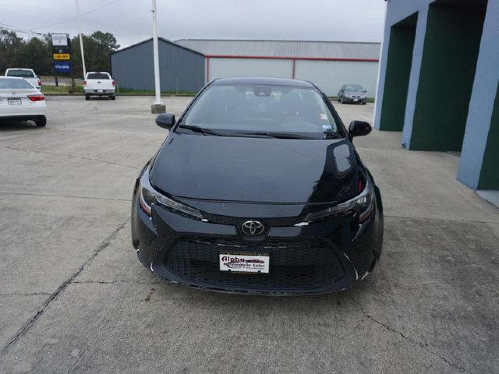2021 Black Toyota Corolla (JTDVPMAEXMJ) with an 1.8L 4Cyl engine, Automatic CVT transmission, located at 6904 Johnston St., Lafayette, LA, 70503, (337) 988-1960, 30.143589, -92.100601 - Prices are subject to change as improvements done by the service dept. Prices are for Cash sales only, Plus TTL. This Vehicle is Serviced well and Warranties Available too. Easy Financing. Drives Great and everything works. Price subject to change as improvements done by the service dept. Easy CR - Photo #2