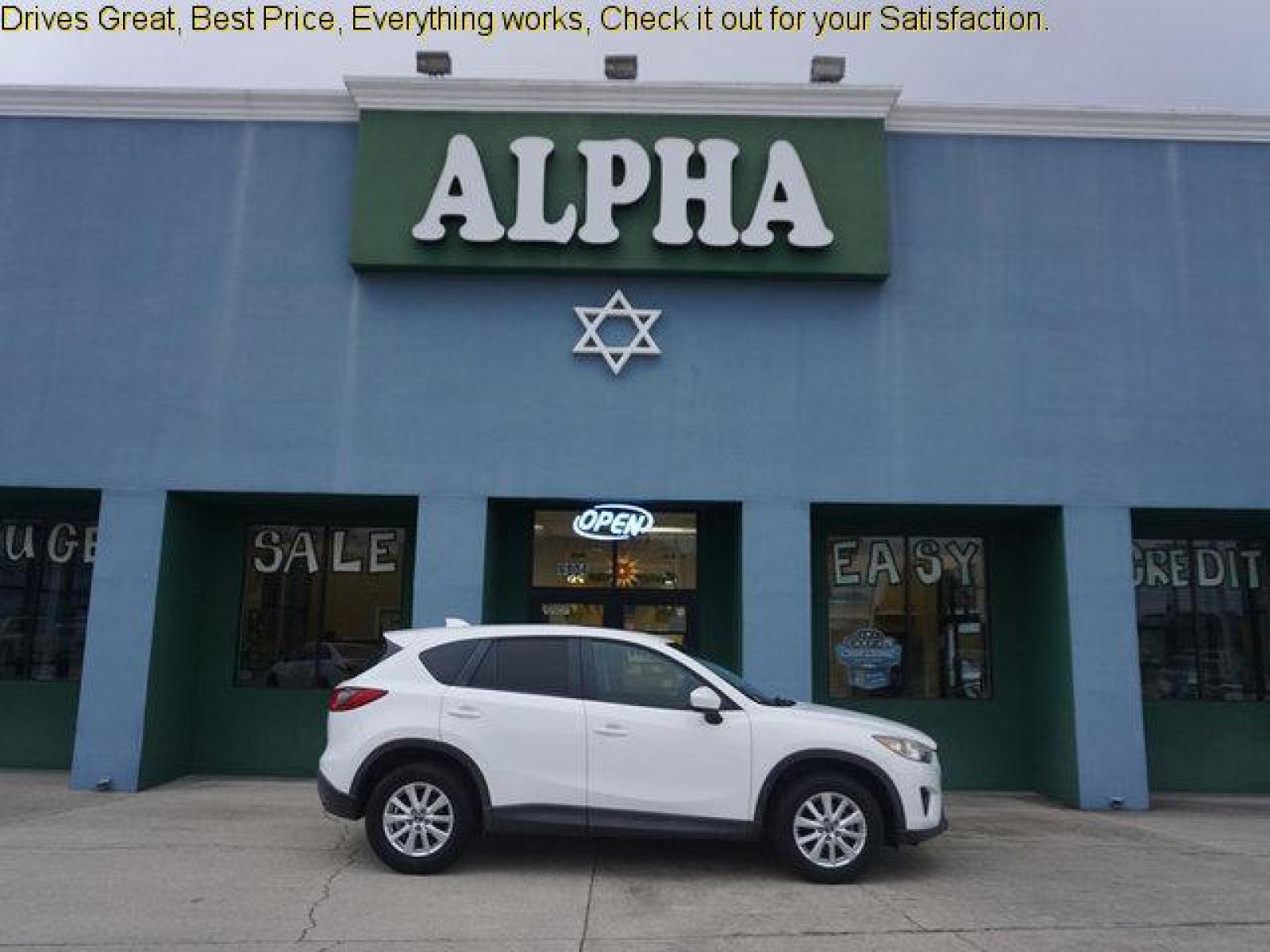 2014 White Mazda CX-5 (JM3KE2CY5E0) with an 2.5L 4Cyl engine, Automatic transmission, located at 6904 Johnston St., Lafayette, LA, 70503, (337) 988-1960, 30.143589, -92.100601 - Prices are subject to change as improvements done by the service dept. Prices are for Cash sales only, Plus TTL. This Vehicle is Serviced well and Warranties Available too. Easy Financing. Drives Great and everything works. Price subject to change as improvements done by the service dept. Easy CR - Photo #0