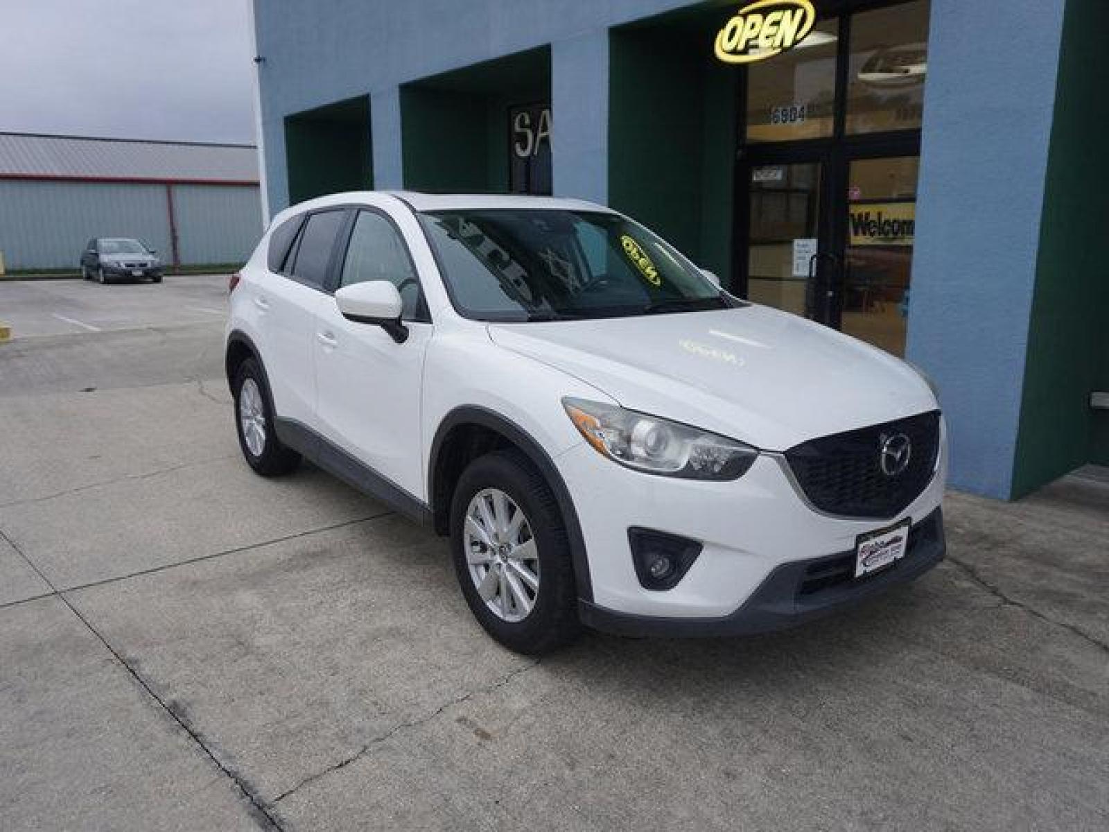 2014 White Mazda CX-5 (JM3KE2CY5E0) with an 2.5L 4Cyl engine, Automatic transmission, located at 6904 Johnston St., Lafayette, LA, 70503, (337) 988-1960, 30.143589, -92.100601 - Prices are subject to change as improvements done by the service dept. Prices are for Cash sales only, Plus TTL. This Vehicle is Serviced well and Warranties Available too. Easy Financing. Drives Great and everything works. Price subject to change as improvements done by the service dept. Easy CR - Photo #1