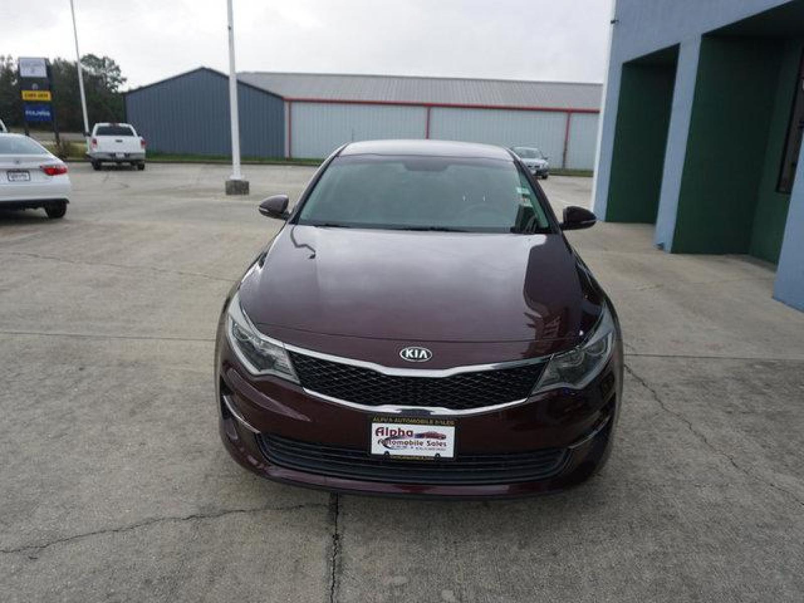 2016 Red Kia Optima (5XXGT4L30GG) with an 2.4L 4Cyl engine, 6 Spd Automatic transmission, located at 6904 Johnston St., Lafayette, LA, 70503, (337) 988-1960, 30.143589, -92.100601 - Prices are subject to change as improvements done by the service dept. Prices are for Cash sales only, Plus TTL. This Vehicle is Serviced well and Warranties Available too. Easy Financing. Drives Great and everything works. Price subject to change as improvements done by the service dept. Easy CR - Photo #2