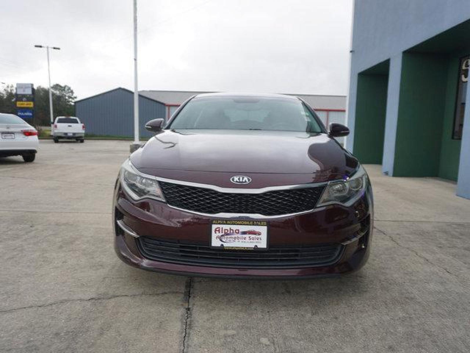 2016 Red Kia Optima (5XXGT4L30GG) with an 2.4L 4Cyl engine, 6 Spd Automatic transmission, located at 6904 Johnston St., Lafayette, LA, 70503, (337) 988-1960, 30.143589, -92.100601 - Prices are subject to change as improvements done by the service dept. Prices are for Cash sales only, Plus TTL. This Vehicle is Serviced well and Warranties Available too. Easy Financing. Drives Great and everything works. Price subject to change as improvements done by the service dept. Easy CR - Photo #3