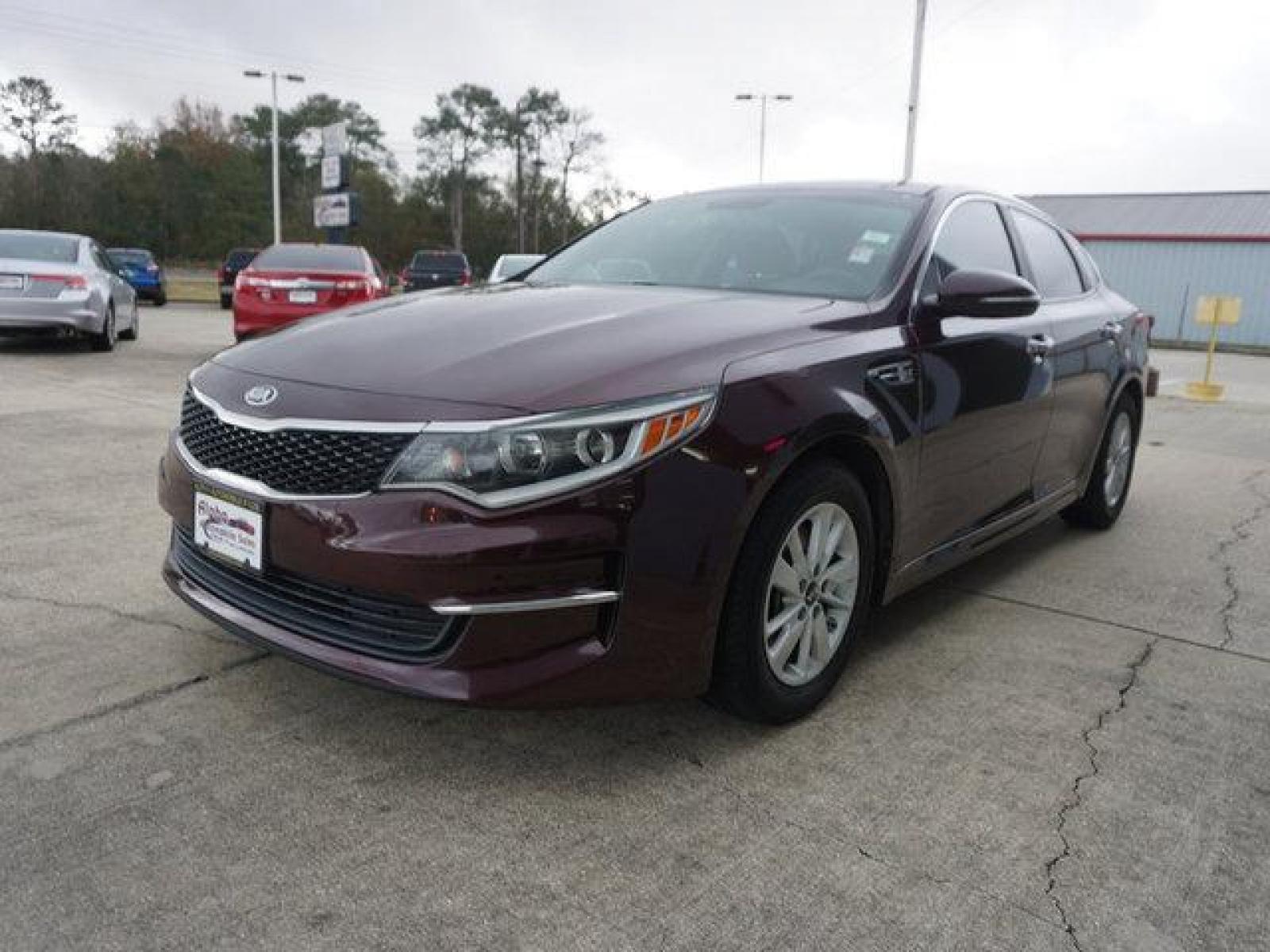 2016 Red Kia Optima (5XXGT4L30GG) with an 2.4L 4Cyl engine, 6 Spd Automatic transmission, located at 6904 Johnston St., Lafayette, LA, 70503, (337) 988-1960, 30.143589, -92.100601 - Prices are subject to change as improvements done by the service dept. Prices are for Cash sales only, Plus TTL. This Vehicle is Serviced well and Warranties Available too. Easy Financing. Drives Great and everything works. Price subject to change as improvements done by the service dept. Easy CR - Photo #5