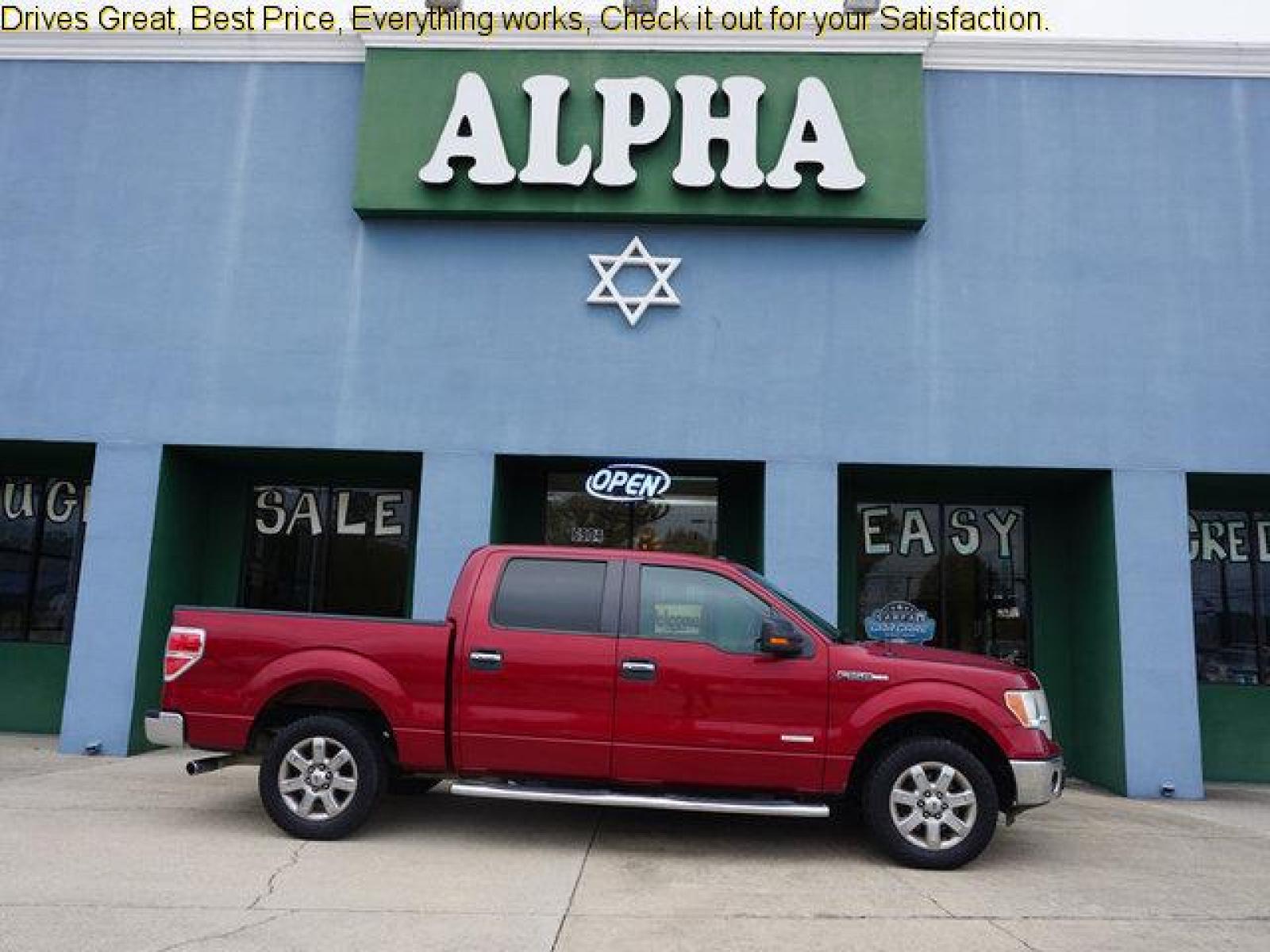 2013 Red Ford F-150 (1FTFW1CT5DK) with an 3.5L 6 Cyl engine, 6 Spd Automatic transmission, located at 6904 Johnston St., Lafayette, LA, 70503, (337) 988-1960, 30.143589, -92.100601 - Prices are subject to change as improvements done by the service dept. Prices are for Cash sales only, Plus TTL. This Vehicle is Serviced well and Warranties Available too. Easy Financing. Drives Great and everything works. Price subject to change as improvements done by the service dept. Easy CR - Photo #0